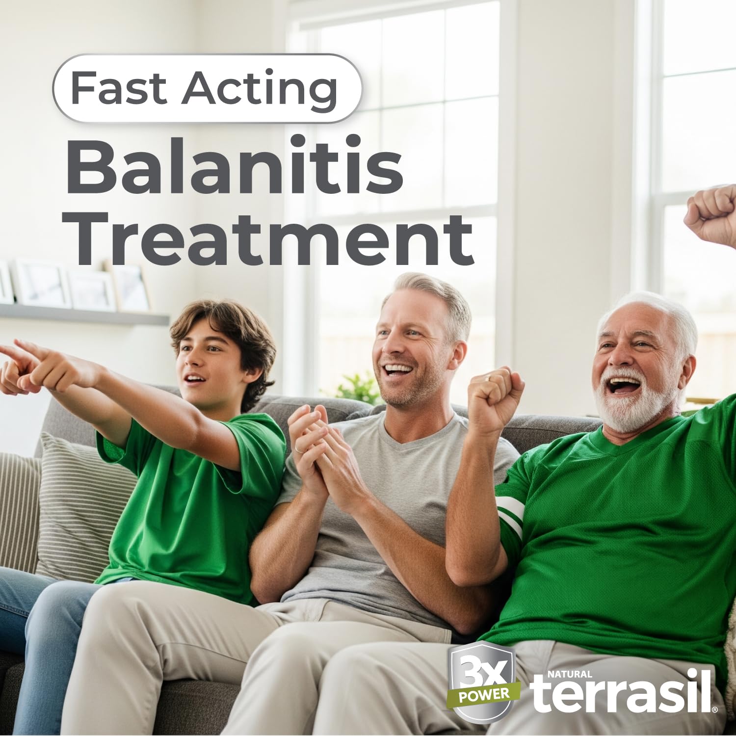 Terrasil Balanitis Soap for Men - Relief from Itch, Redness & Odor