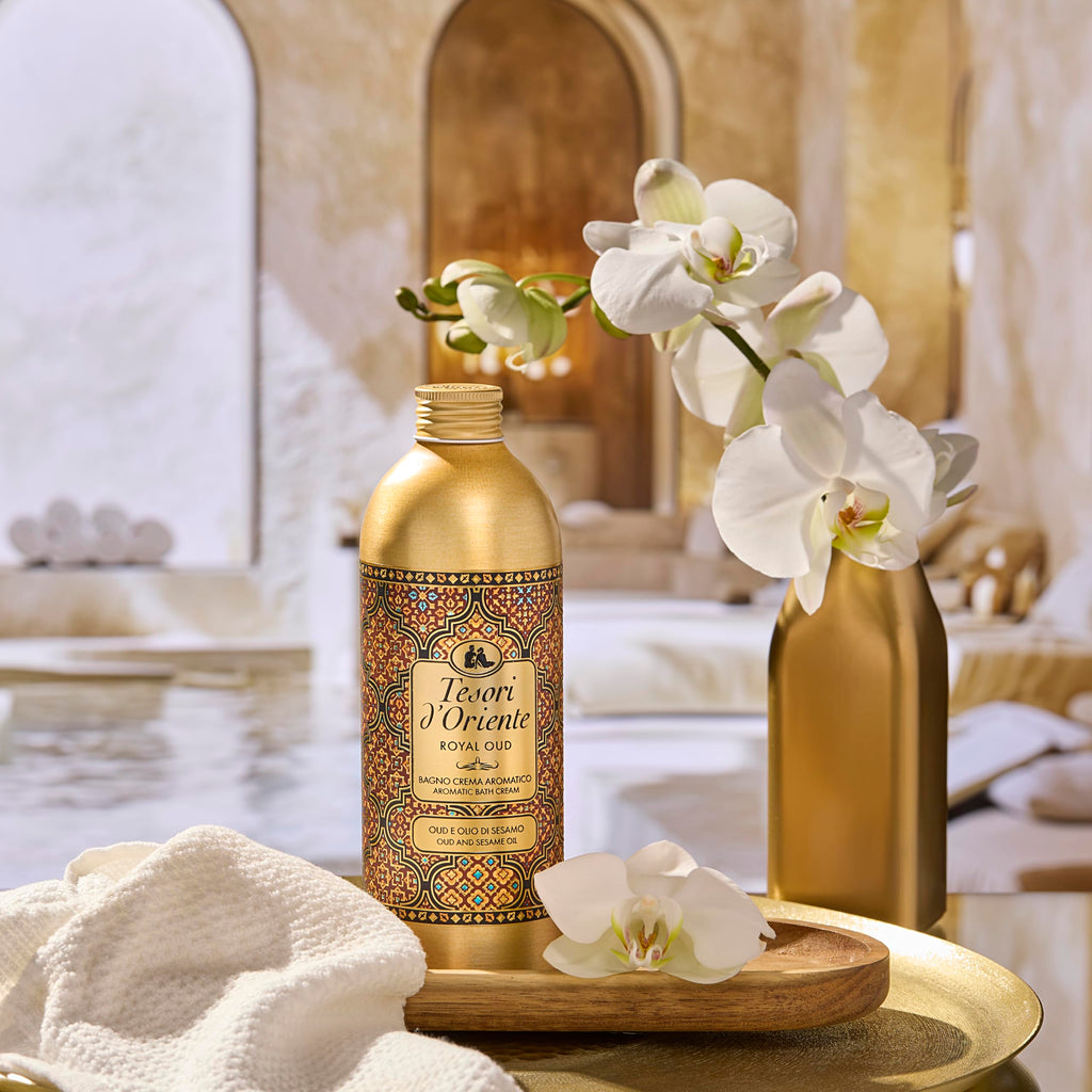 Tesori d'Oriente Royal Oud Dello Yemen Bath Cream with Sesame Oil – 500ml