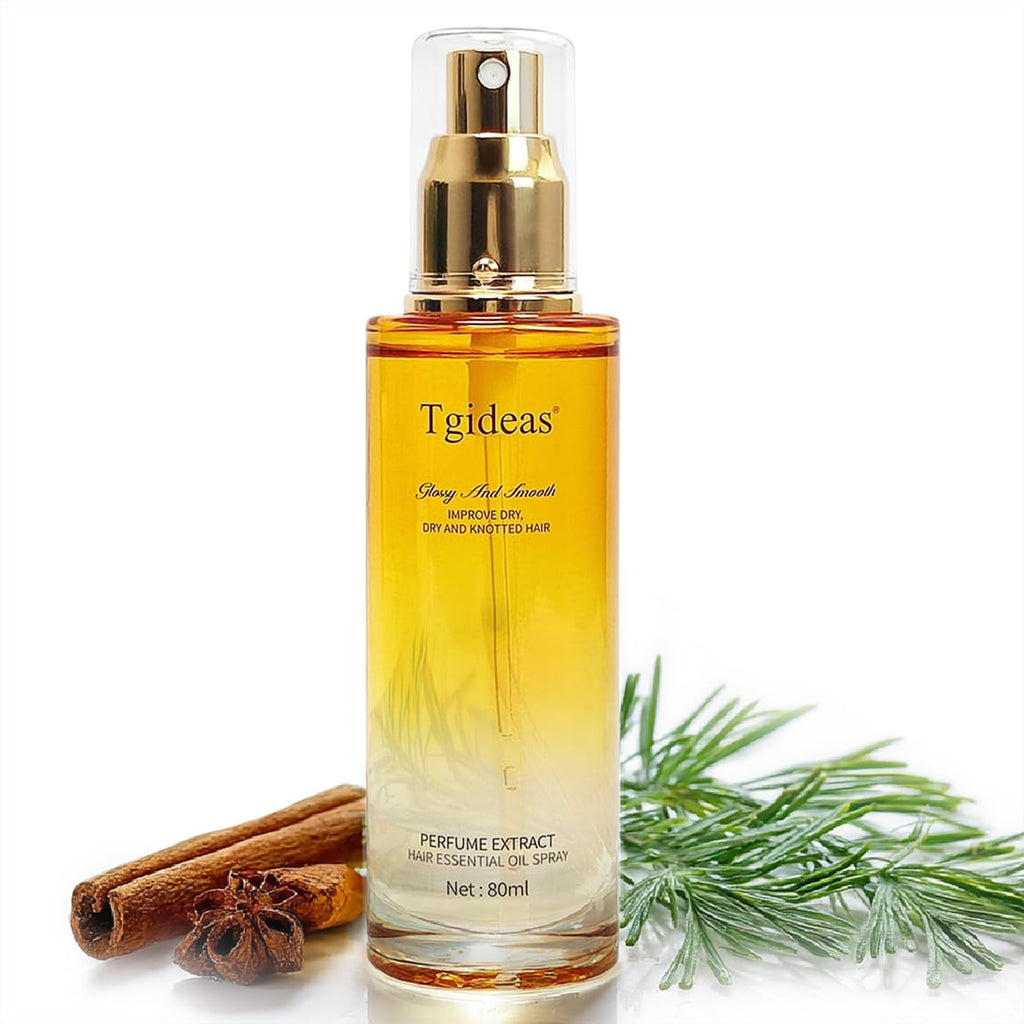 Tgideas Hair Oil Spray – Leave-In Conditioning Oil with Jojoba & Shea Butter