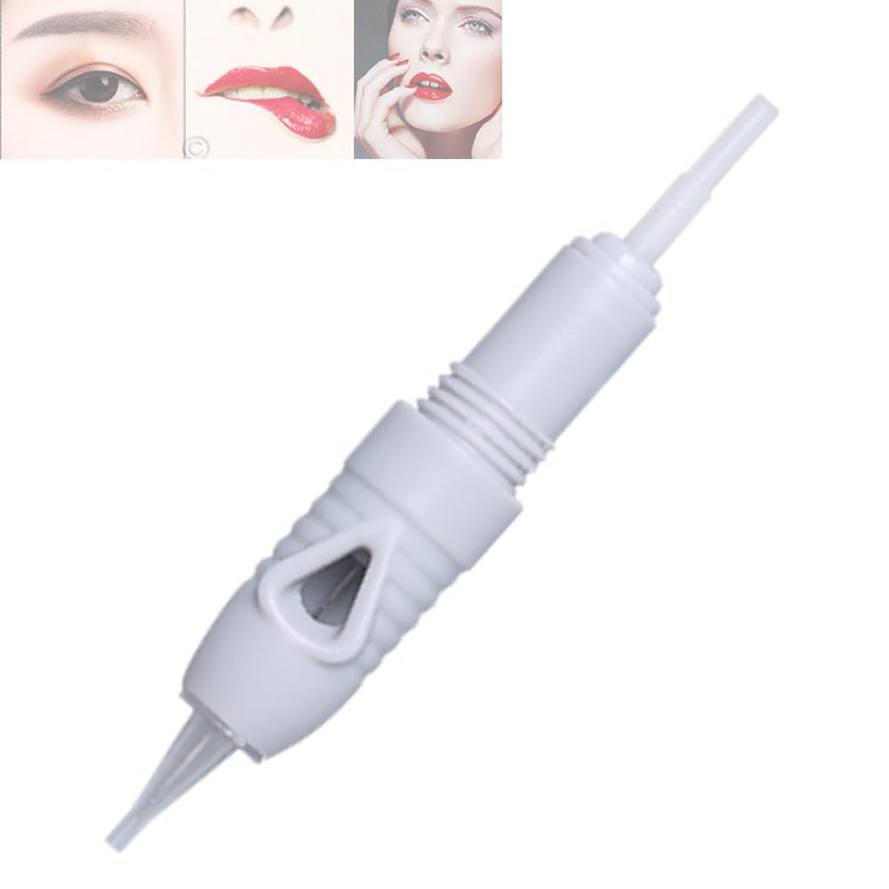 TgoBeauty 50pcs Microblading Cartridges for Charmant 8mm Screw Machines | PMU Needles 5F