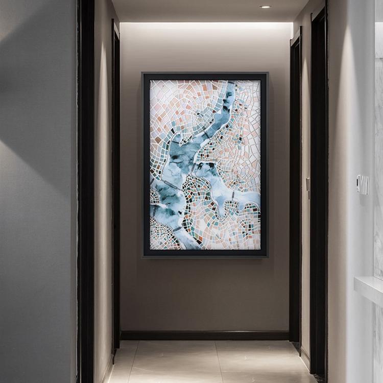 Thames Framed Wall Art Print 66*96cm