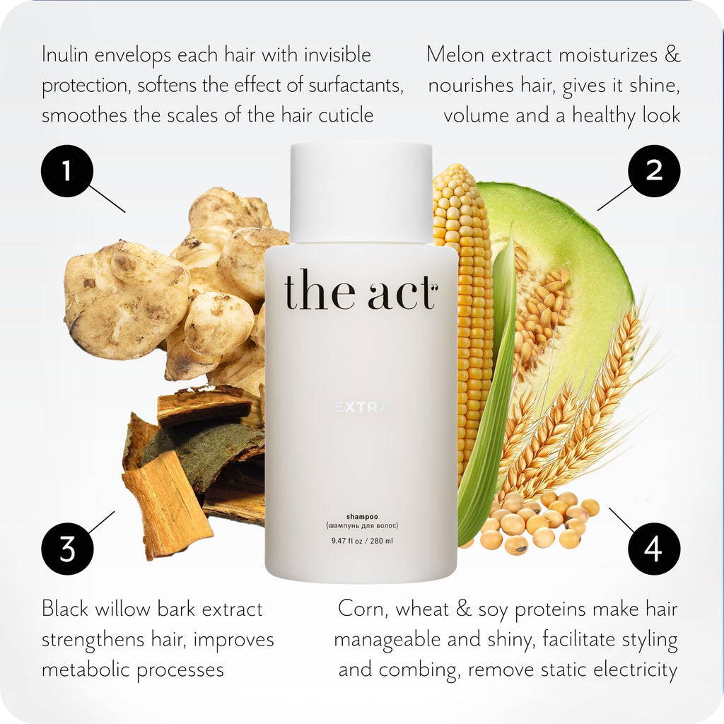 The Act Extra Hair Conditioner for All Hair Types | Deep Hydration & Plant Protein Nourishment