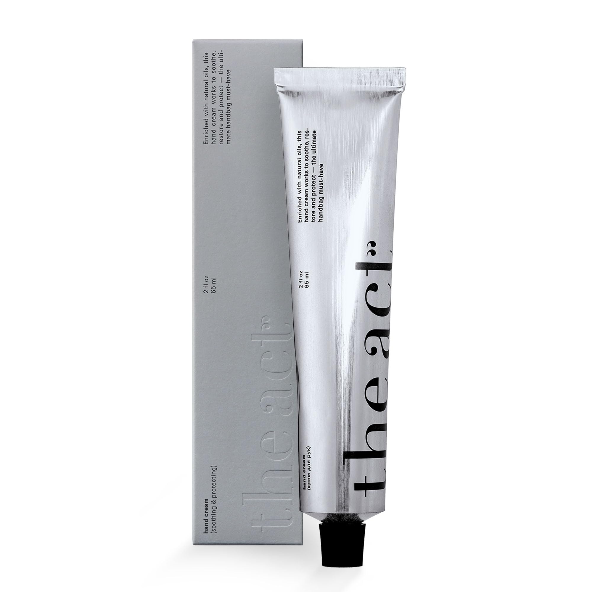 The Act Hand Cream – Deep Hydration with Lamellar Tech, Vitamins A & E (2 fl oz, Organic & Vegan)