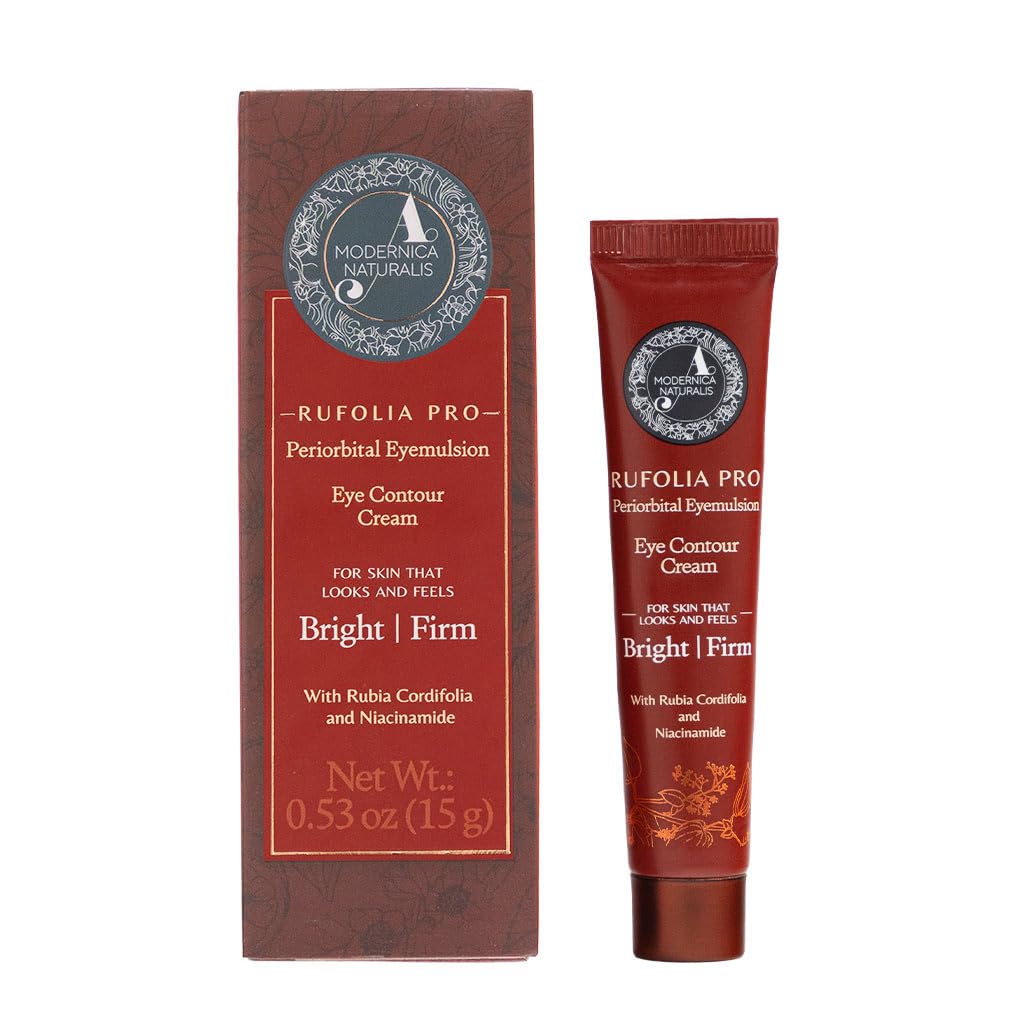 Rufolia Pro Eye Contour Cream by The Ayurveda Experience | Brightens Dark Circles, Firms & Lifts Droopy Eyelids