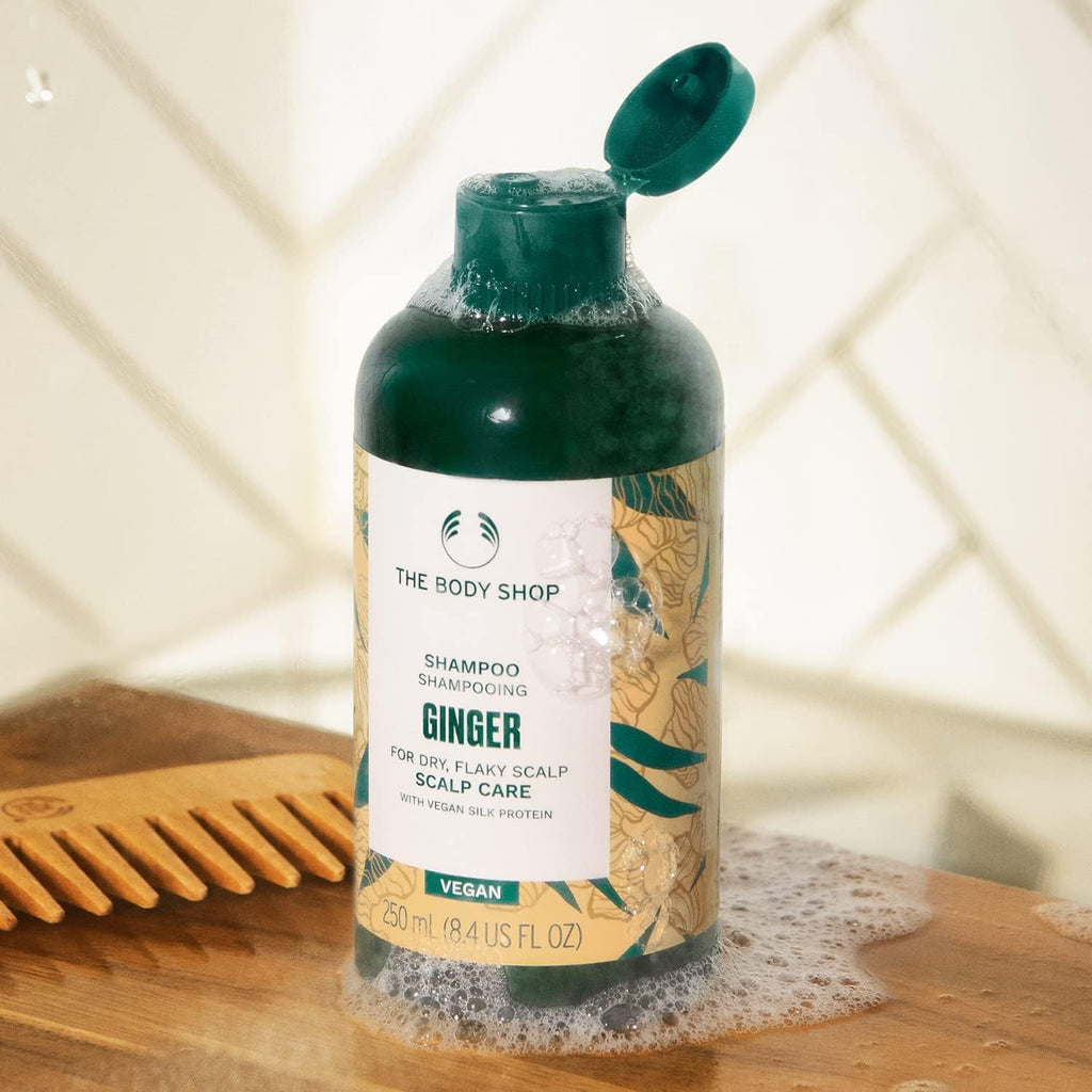 The Body Shop Ginger Anti Dandruff Shampoo 250ml | Fresh Ginger Scent