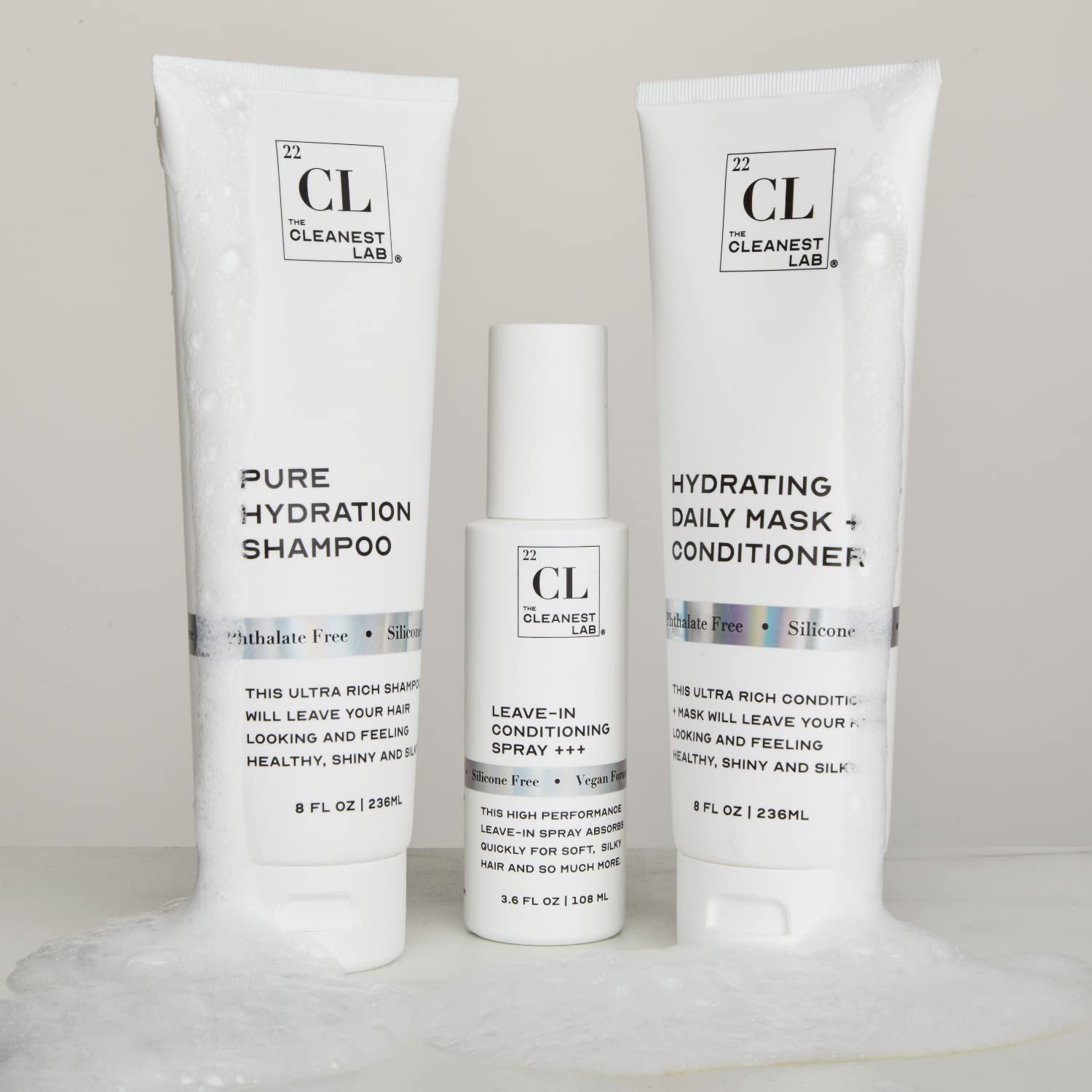 The Cleanest Lab Hair Mask – Dry, Colored & Damaged Hair Repair (8 oz)