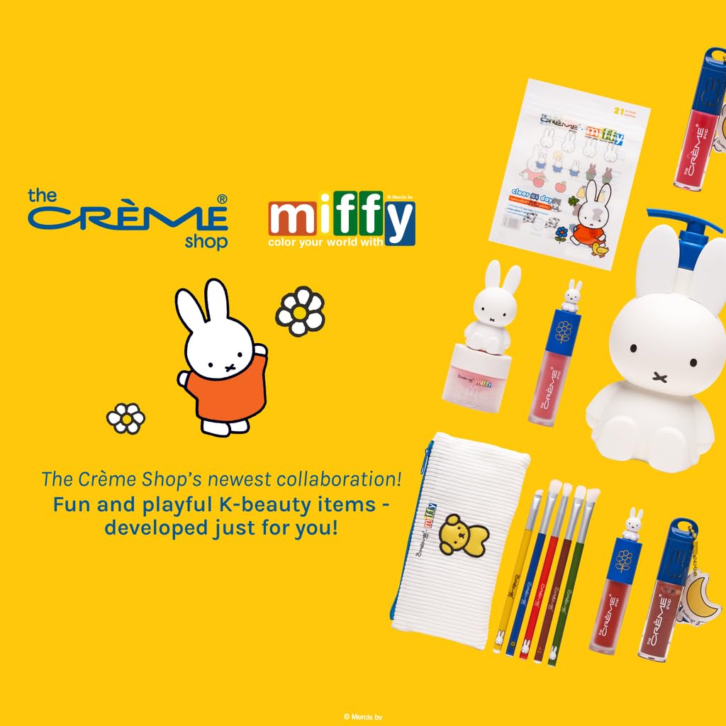 The Crème Shop x Miffy Calming Cloud Hydrogel Under Eye Patches – Pack of 5 for Dark Circles & Puffy Eyes
