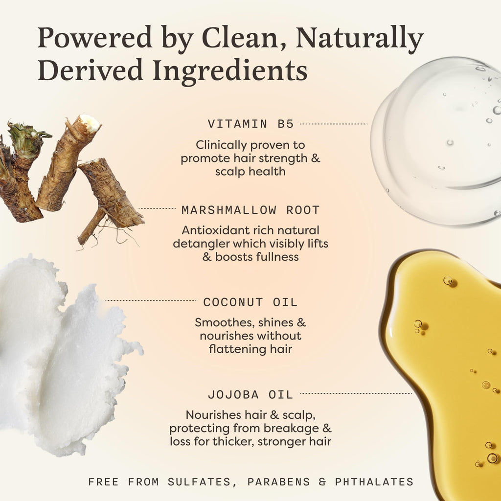 The Earthling Co. Shampoo & Conditioner Bar Set – Growth, Strength & Volume for All Hair Types | Sulfate & Paraben Free, Sweet Sandalwood