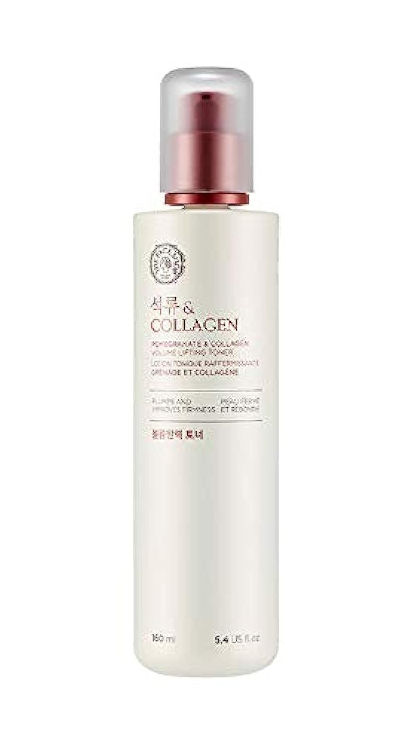The Face Shop Pomegranate & Collagen Volume Lifting Toner – K-Beauty