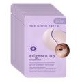 The Good Patch Brighten Up Hydrogel Under Eye Patches with Niacinamide, Vitamin K & Pine Leaf Extract (12 Patch Sets)