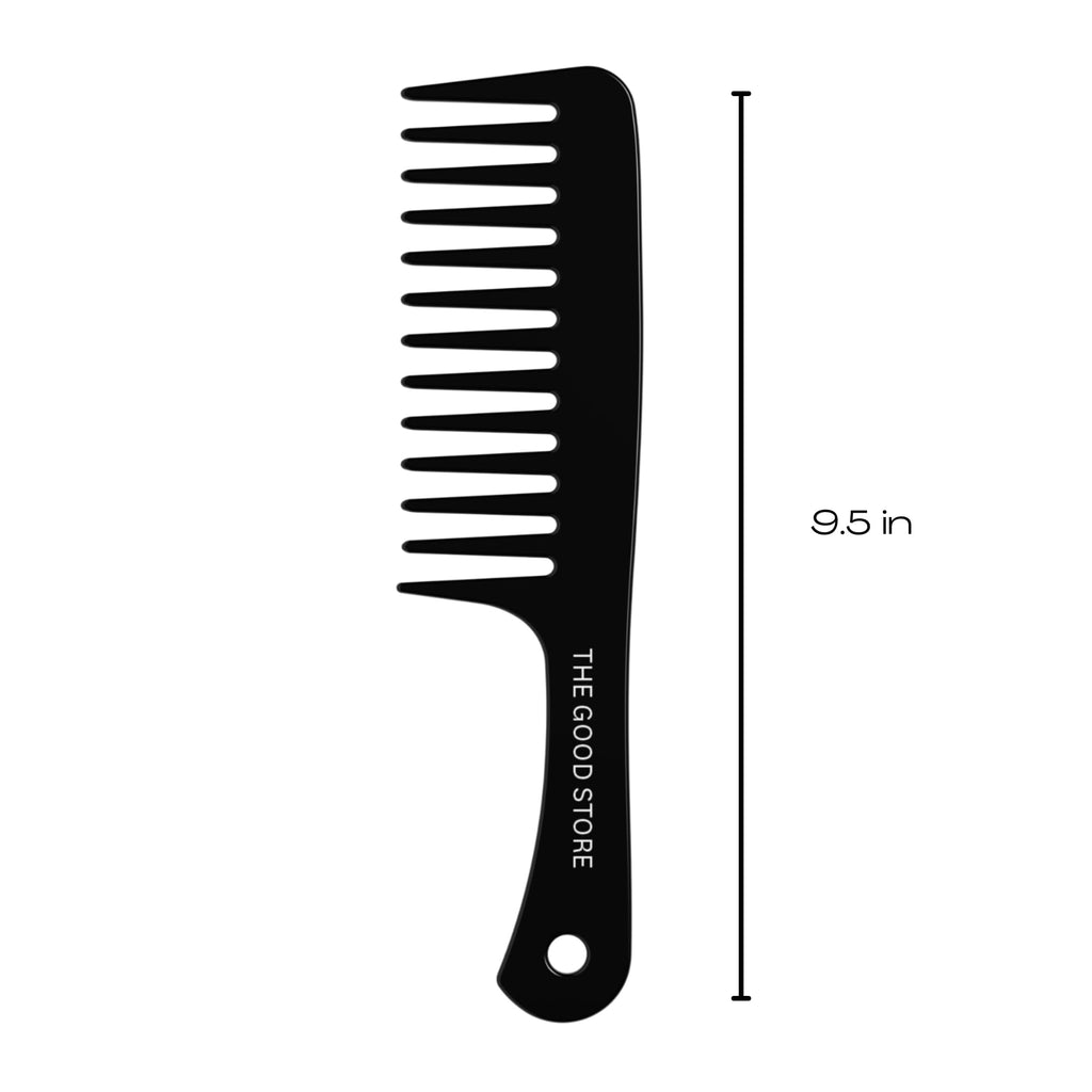 The Good Store Leaf Flower Phyto-Molecular Oil 4 oz - Wide Tooth Comb for Detangling Wet or Dry Hair
