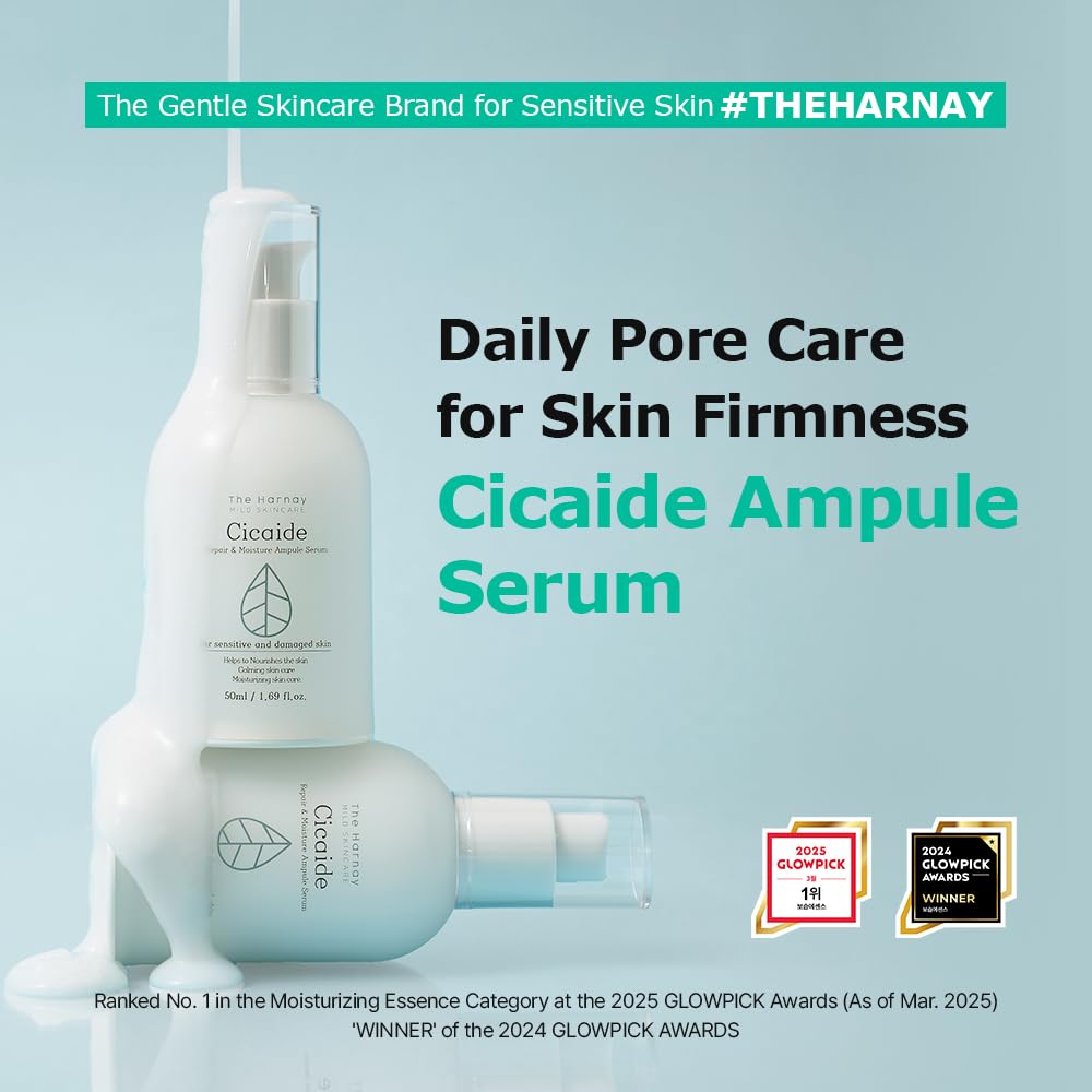The Harnay Cicaide Ampoule – Pore Refinement & Hydration Serum