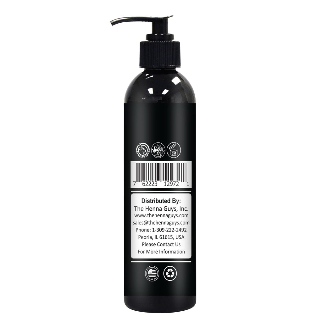 The Henna Guys 8 oz Pre-Shave Oil for Men – Lemongrass & Eucalyptus
