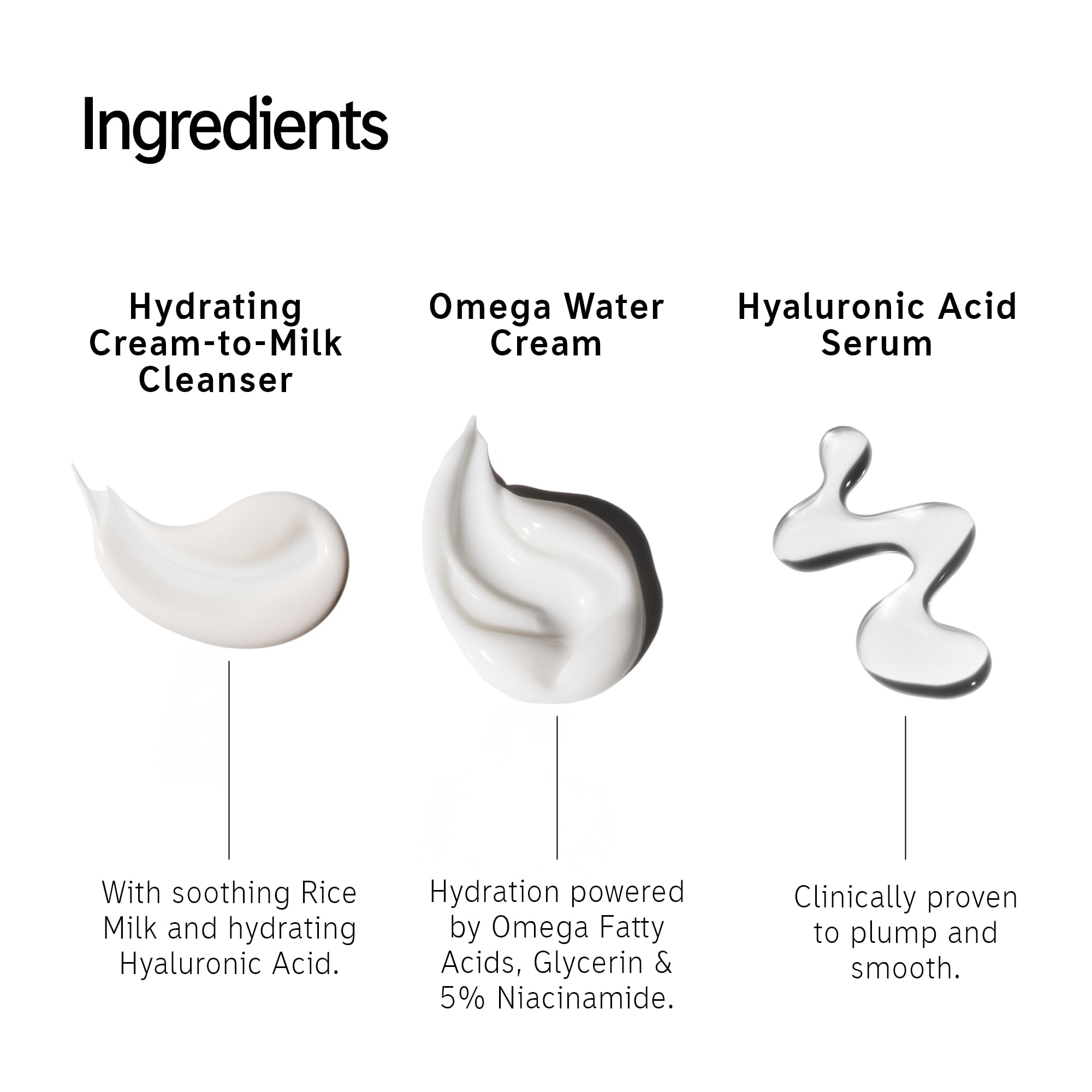 The INKEY List Glow Hard or Go Home Gift Set – Hydration Trio