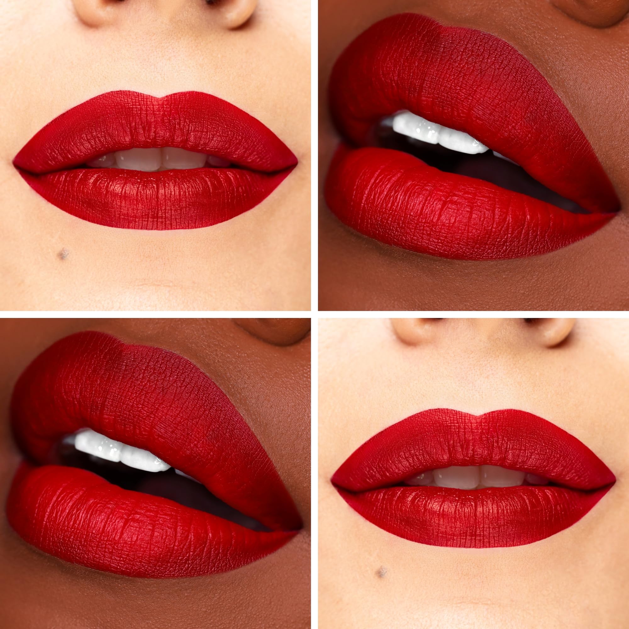 The Lip Bar Vegan Lip Kit — 3-Piece Set with Straight Face Liner, Bawse Lady Matte Lipstick, Minimalist Clear Gloss