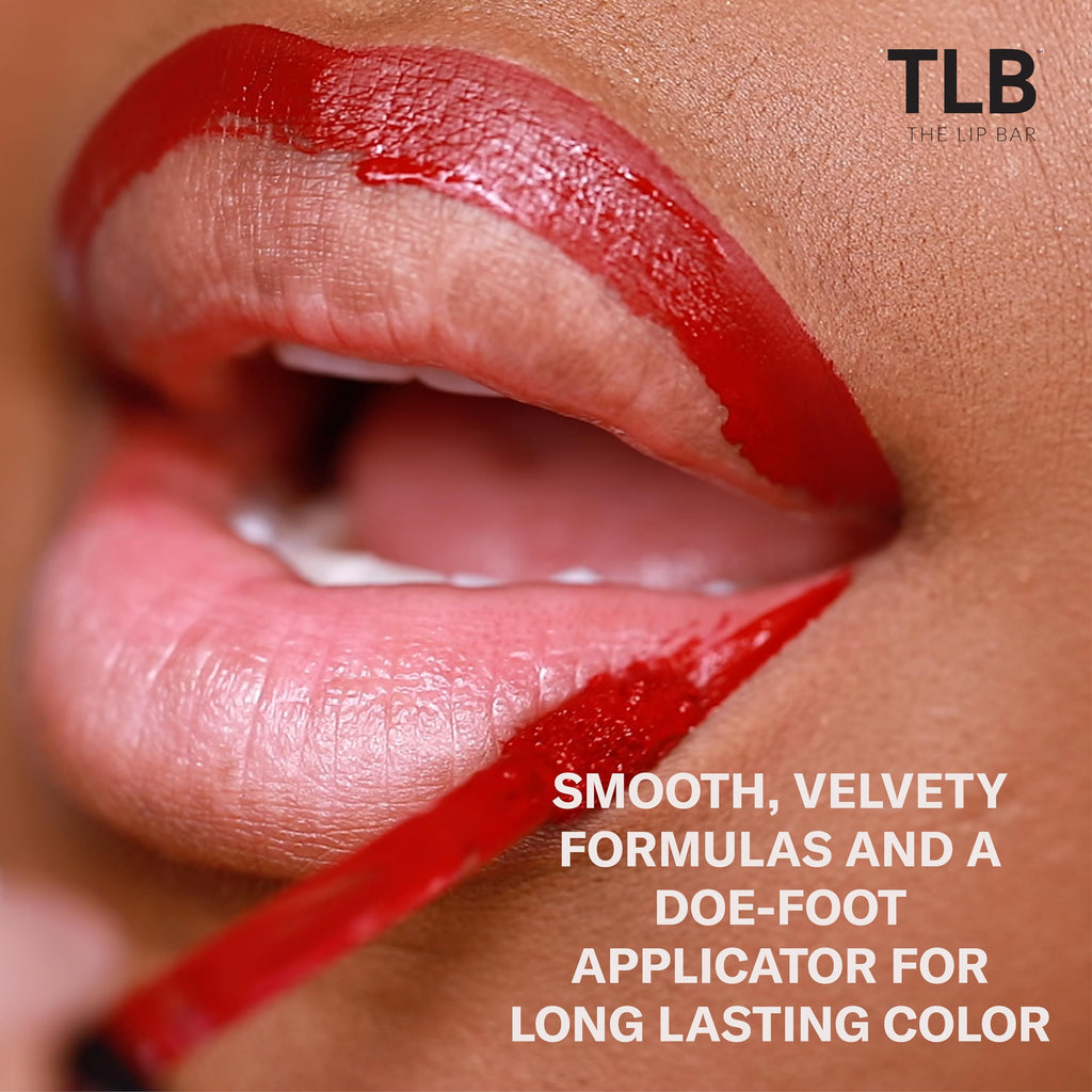 The Lip Bar Nonstop Liquid Matte Lipstick 3-Pack – Bawse Lady, Rich Auntie, Hot Mama | Long-Wear, Jojoba Oil