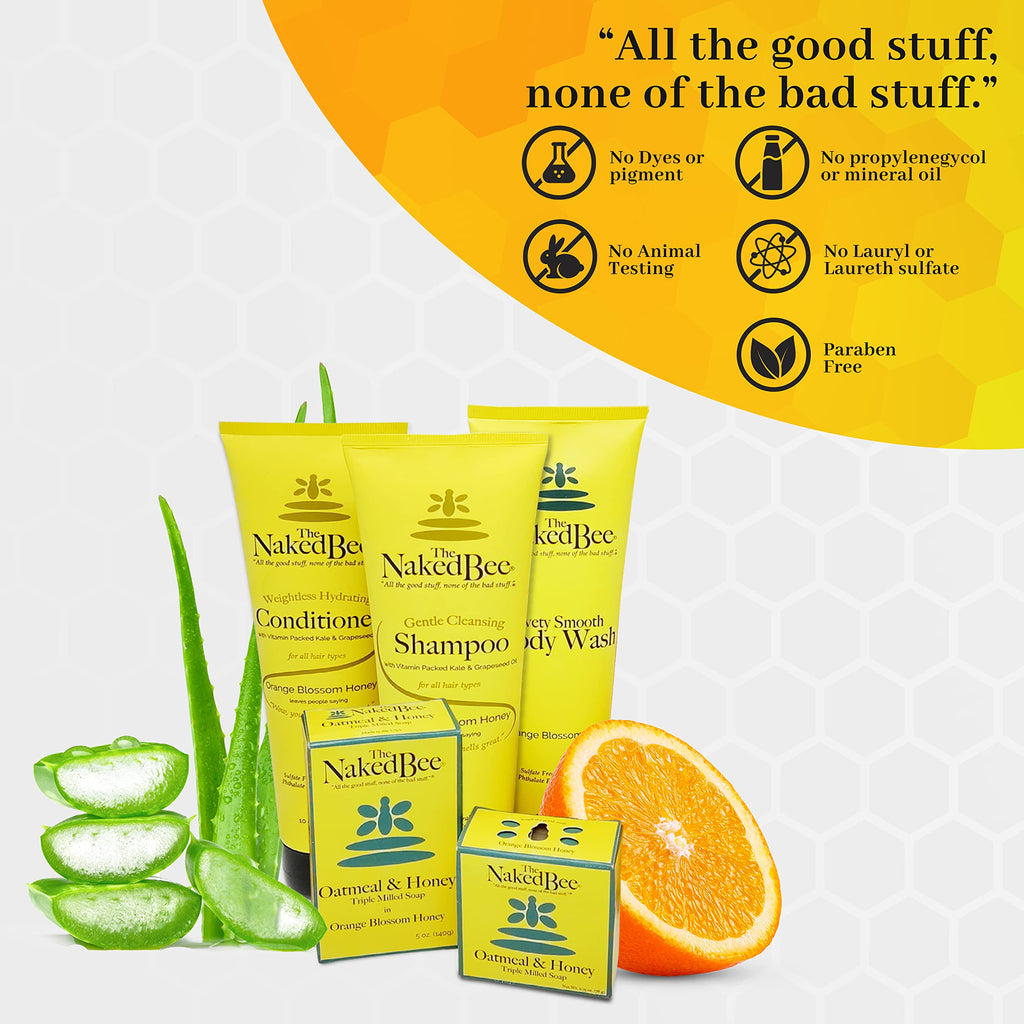 The Naked Bee Coconut & Honey Moisturizing Hand & Body Lotion – 6.7 oz, 2 Pack