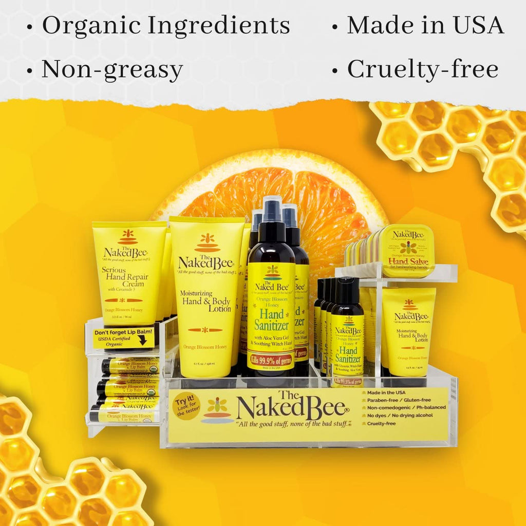 The Naked Bee Nourishing Body Lotion – Nag Champa Sandalwood & Indian Masala, 8 oz