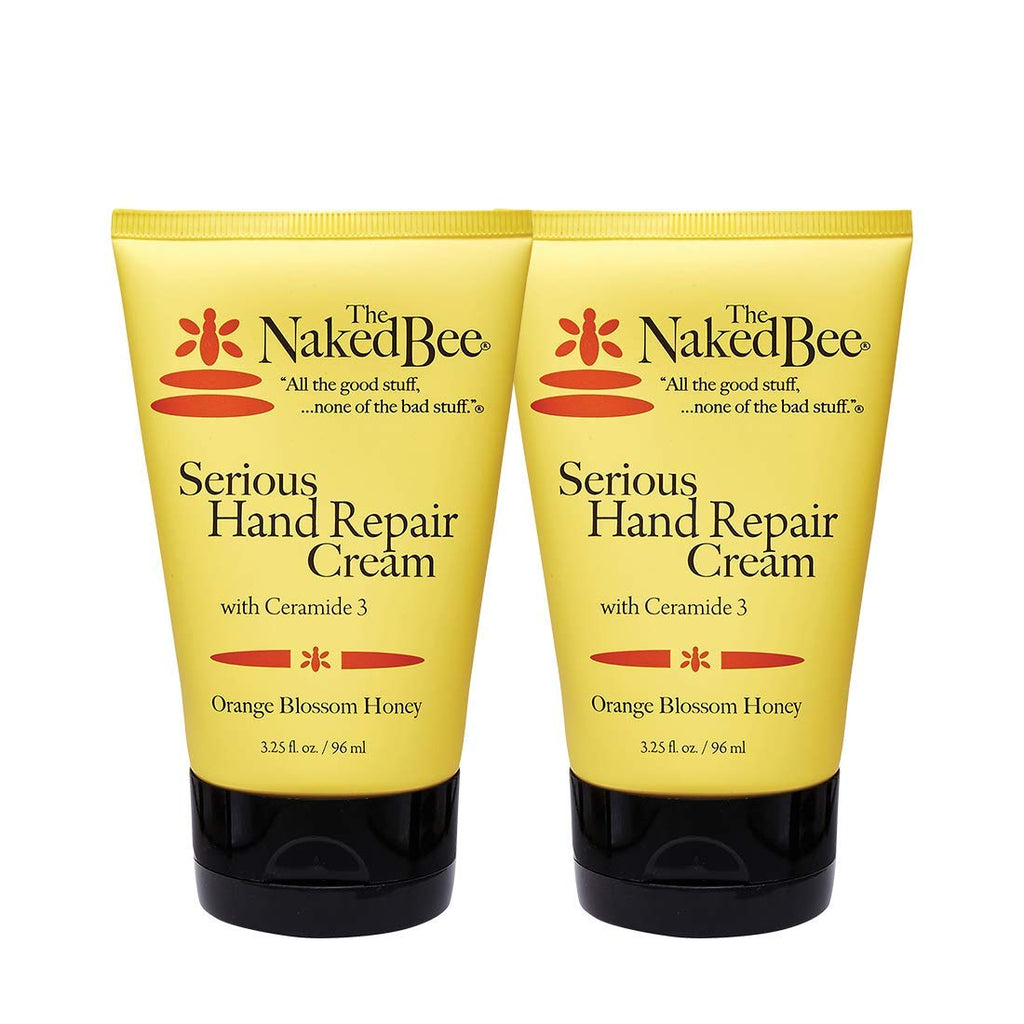 The Naked Bee Orange Blossom Honey with Ceramide 3 – Hand Repair Cream (2-Pack)