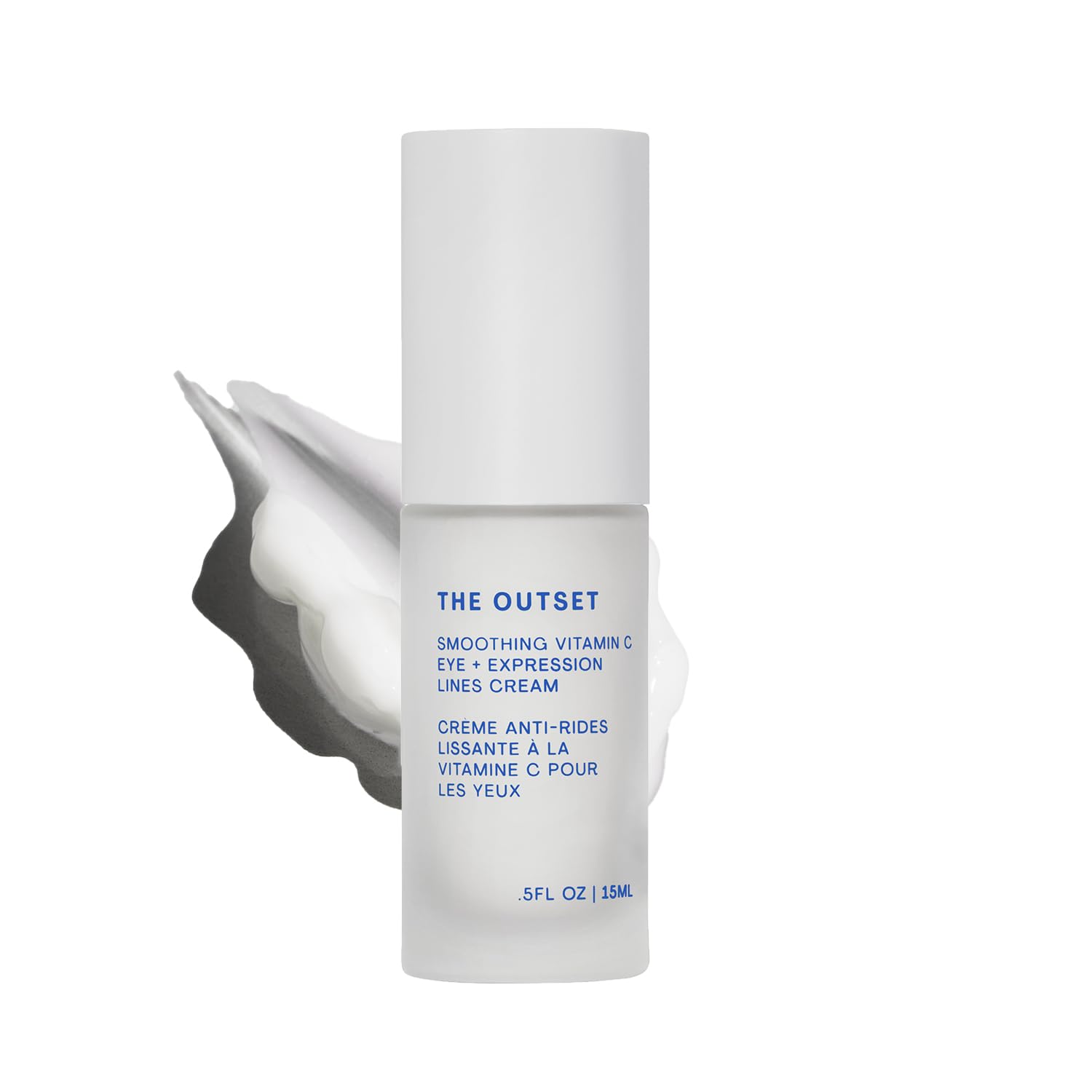The Outset Vitamin C Eye Cream – Brightening, Hydrating & Gentle (0.5 fl oz)