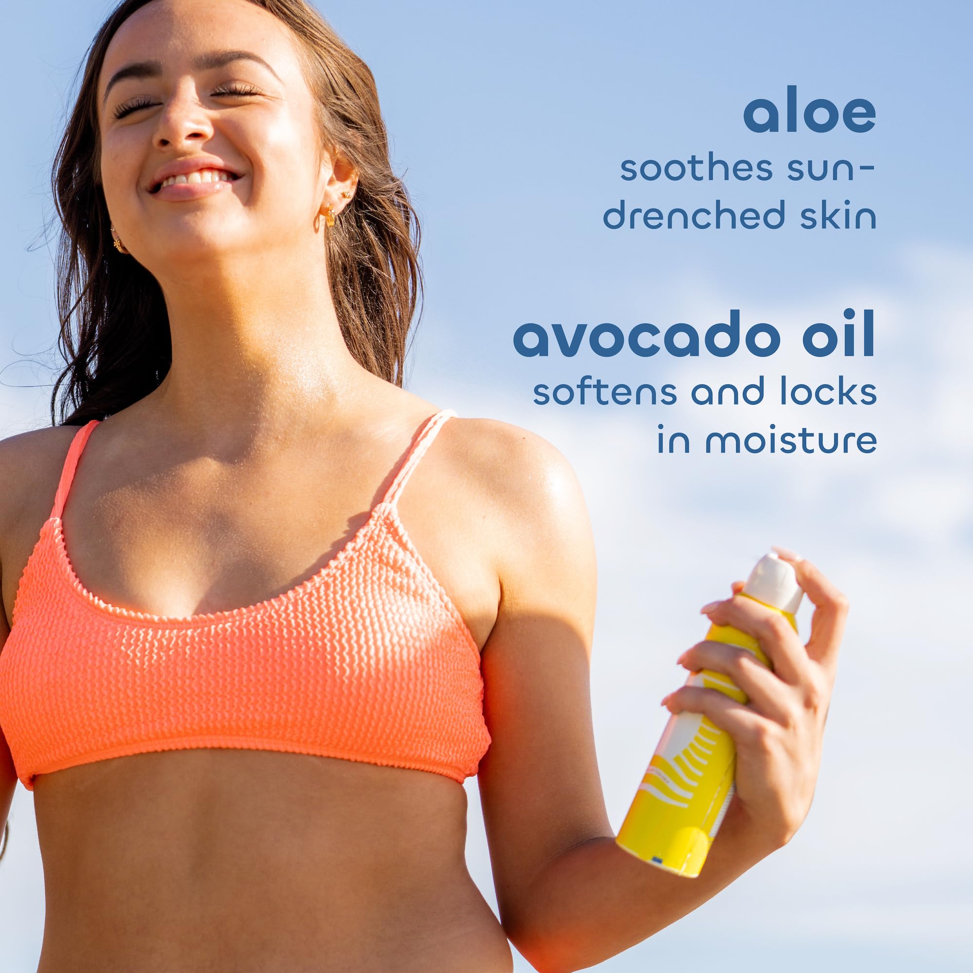 Seaweed Bath Co. Clear Guard SPF 40 Sport Sunscreen Spray – 6 oz (Pack of 2)