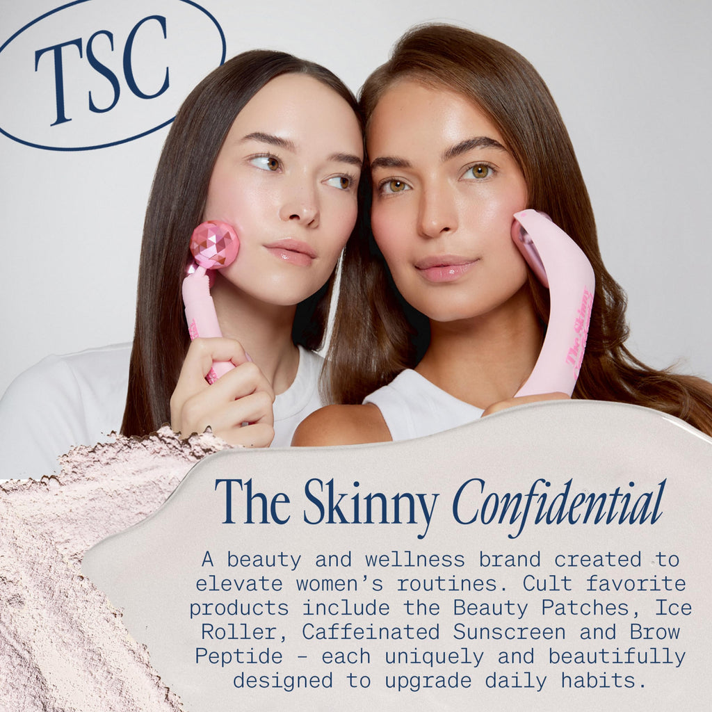 The Skinny Confidential Brow Peptide Serum – Lightweight, All-Day Hold for Brows & Lashes
