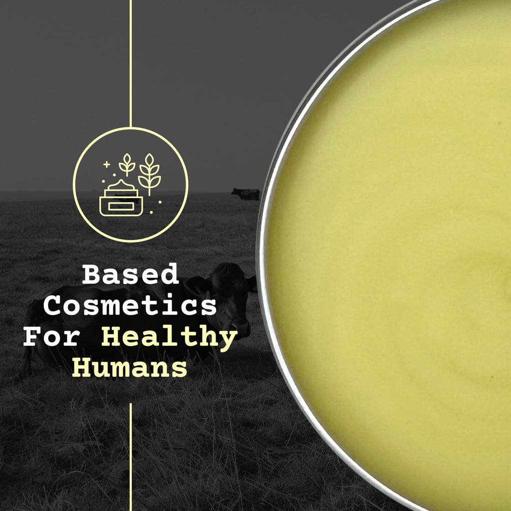 The Tallowed Truth F-Balm Tallow – Grass-fed, Grass-finished Tallow – 5 Ingredients Only – Canadian-made All-Purpose Tallow Balm – Made in Canada – For Face & Body (2 oz, Original)