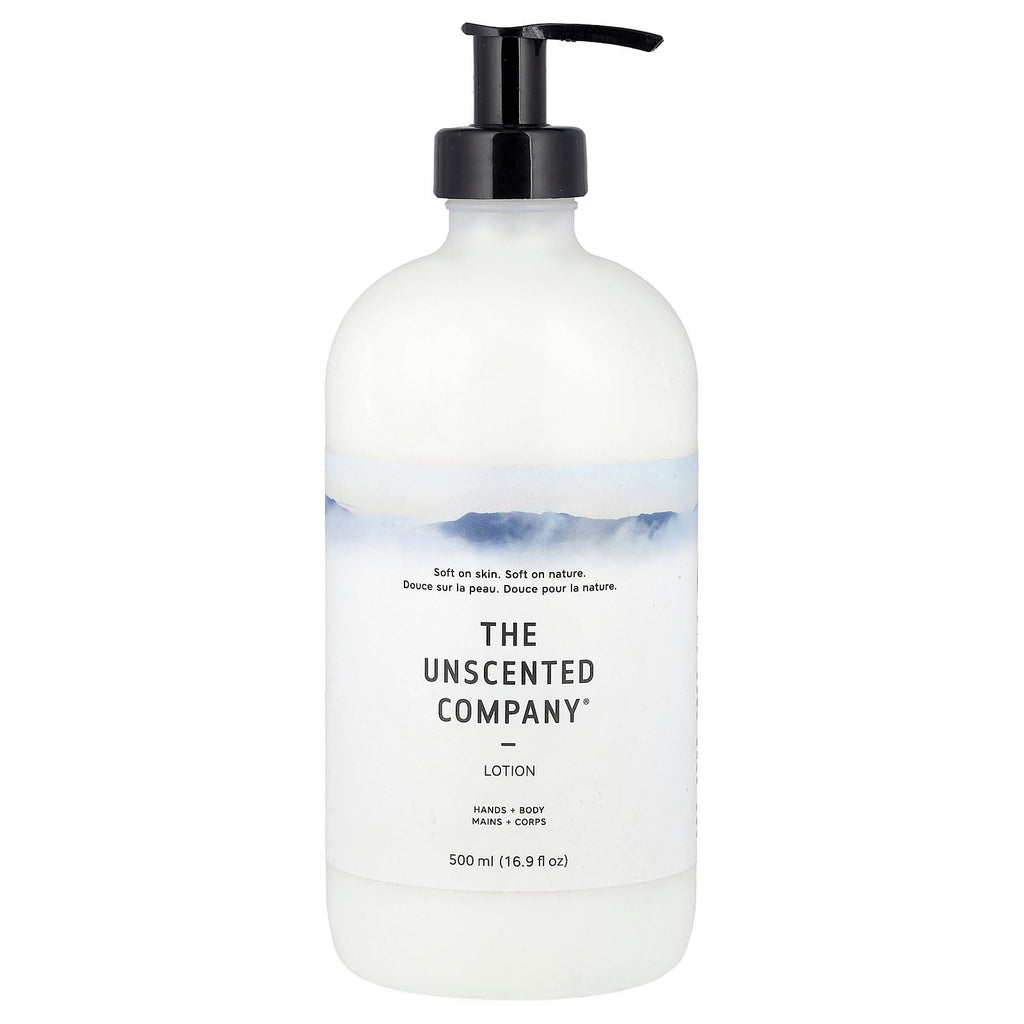 The Unscented Company Lotion – Fragrance Free, Hands + Body, 16.9 oz