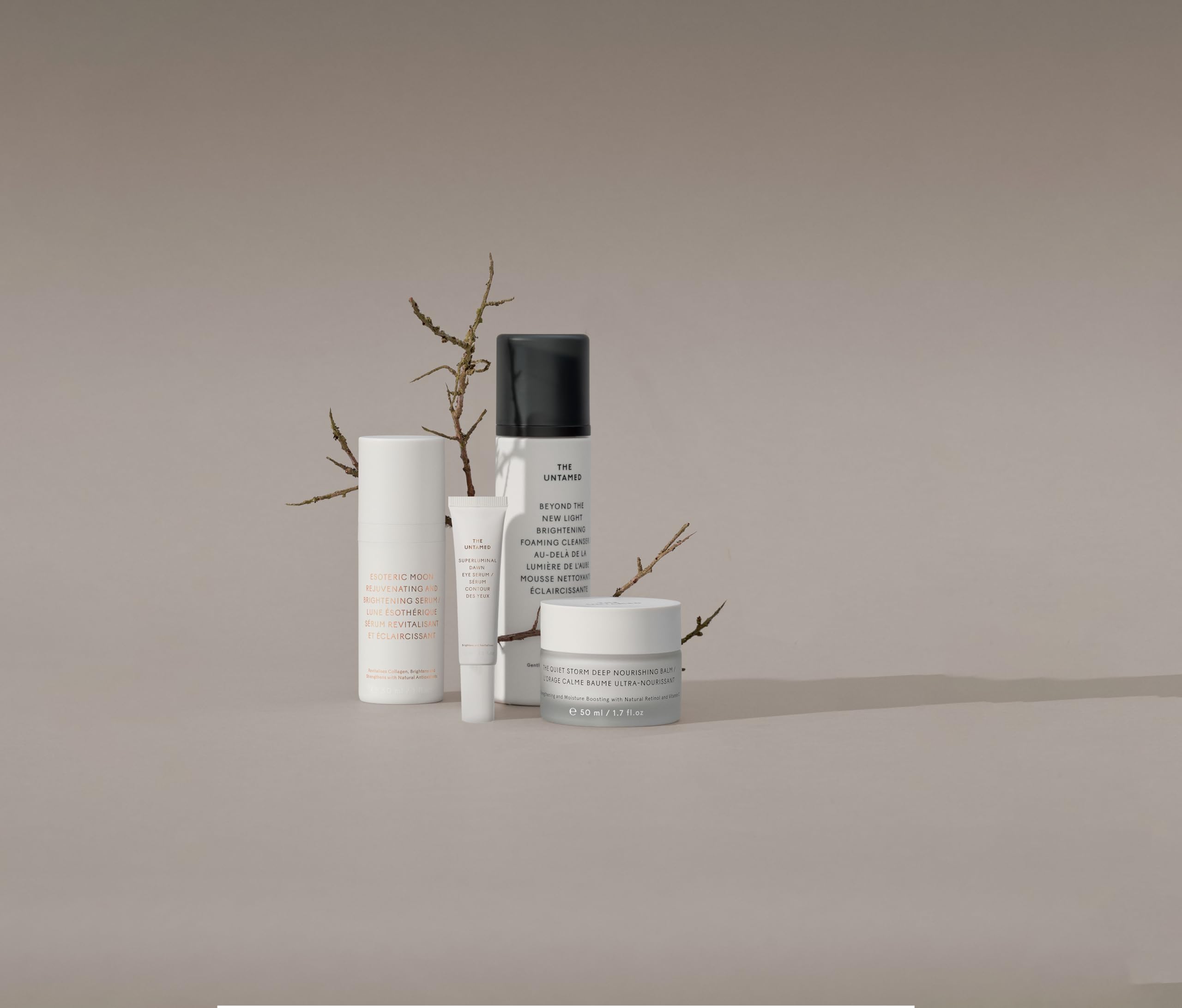 The Untamed Daily Kit – Complete Facial Skincare Set | AM & PM Routine