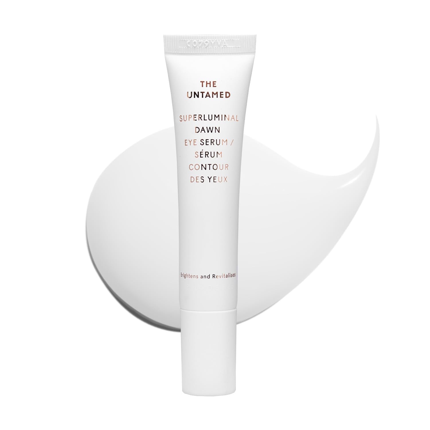 The Untamed Superluminal Dawn Eye Serum – Brightening & Hydrating Under-Eye Care with Vitamin C, Poppy Flower & Cocoa Seed (1 fl oz)
