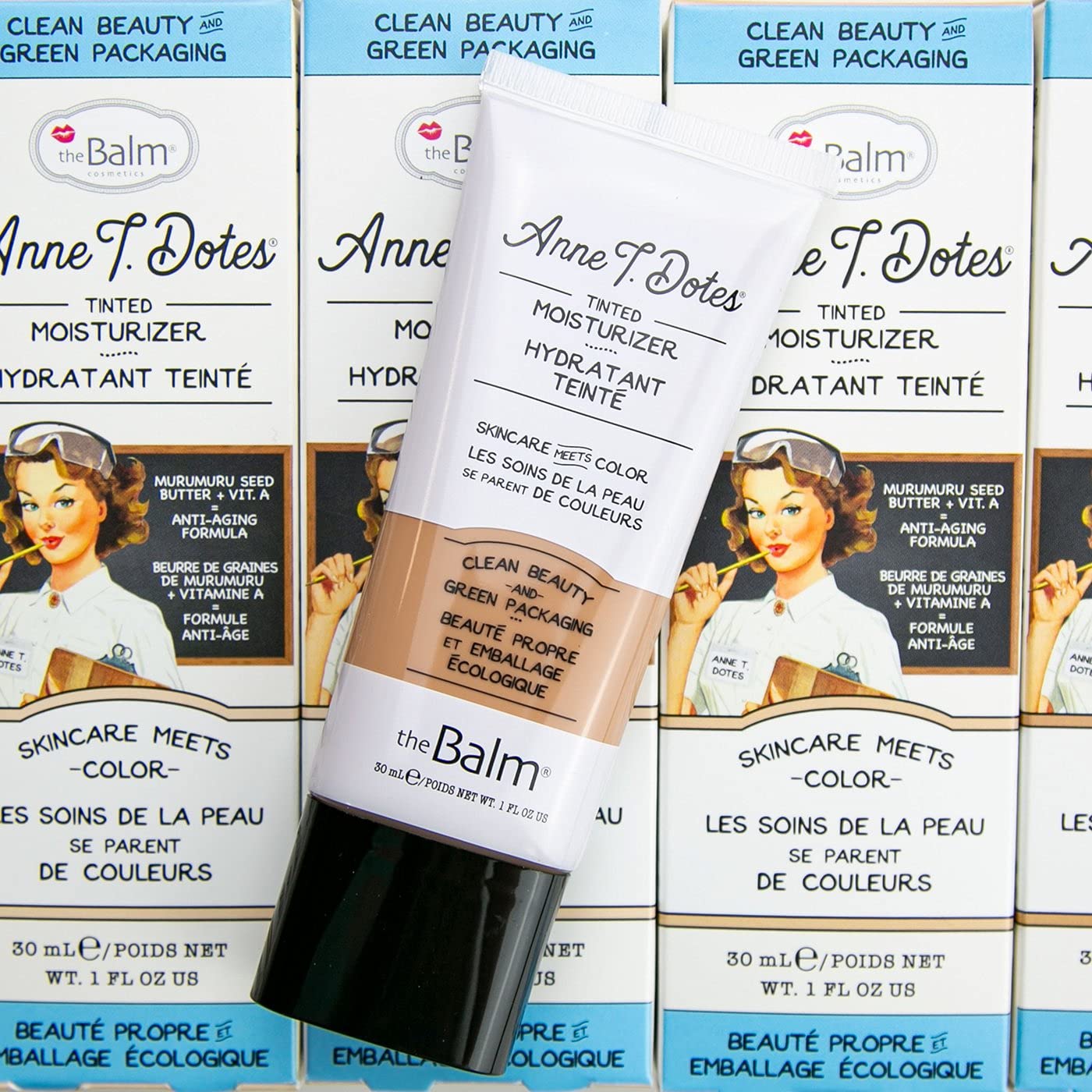 theBalm Anne T. Dotes Tinted Moisturizer #30 – Medium to Tan | Bio-Retinol Hydration