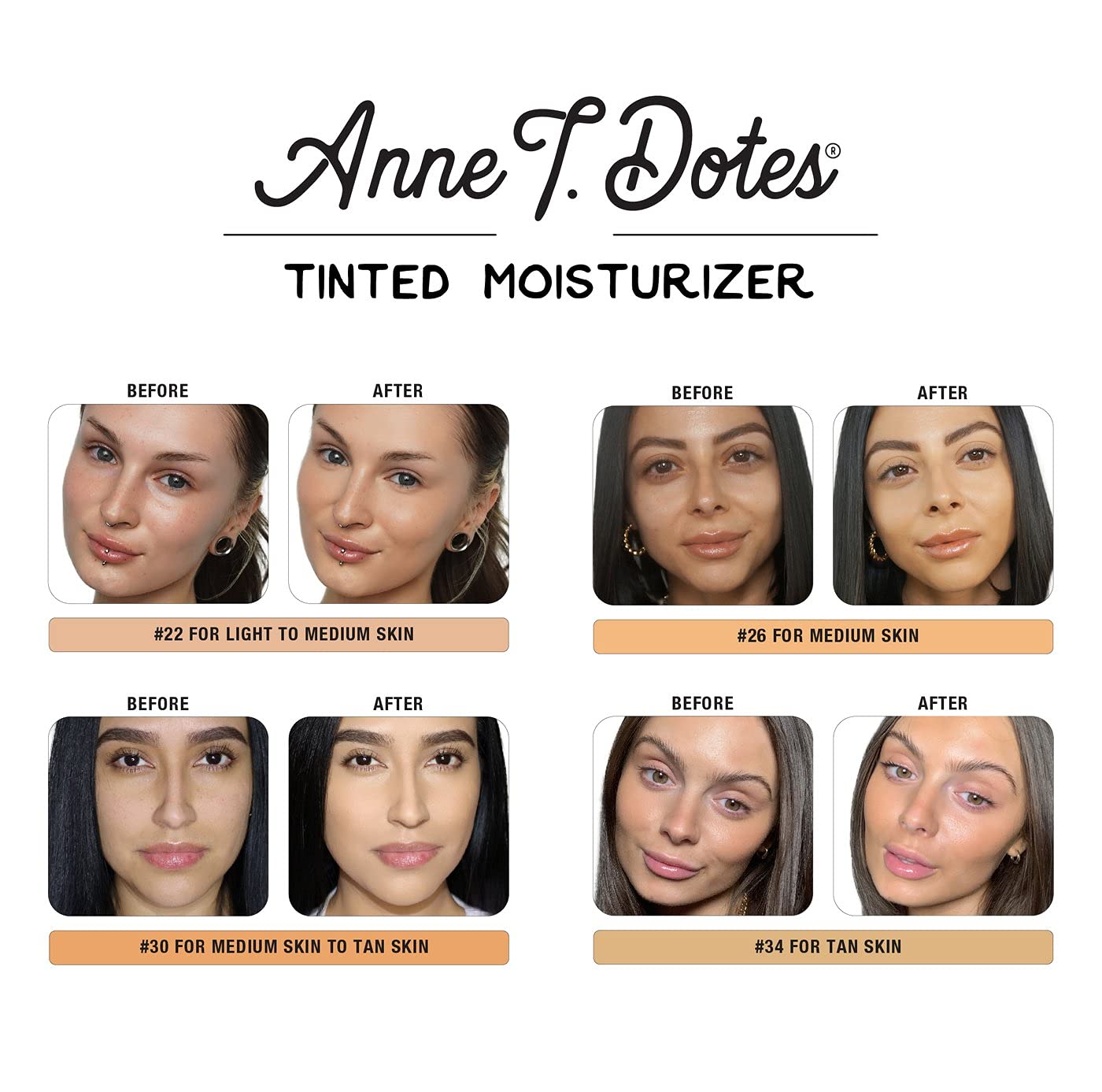 theBalm Anne T. Dotes Tinted Moisturizer #30 – Medium to Tan | Bio-Retinol Hydration