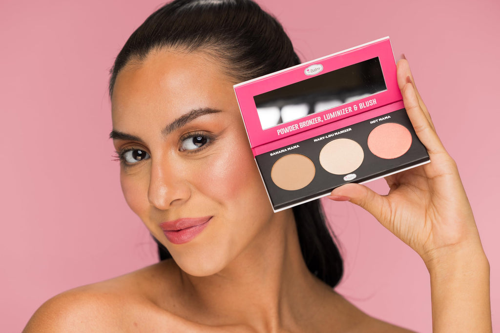 theBalm Must Haves Powder Trio — Bronzer, Highlighter & Blush Palette