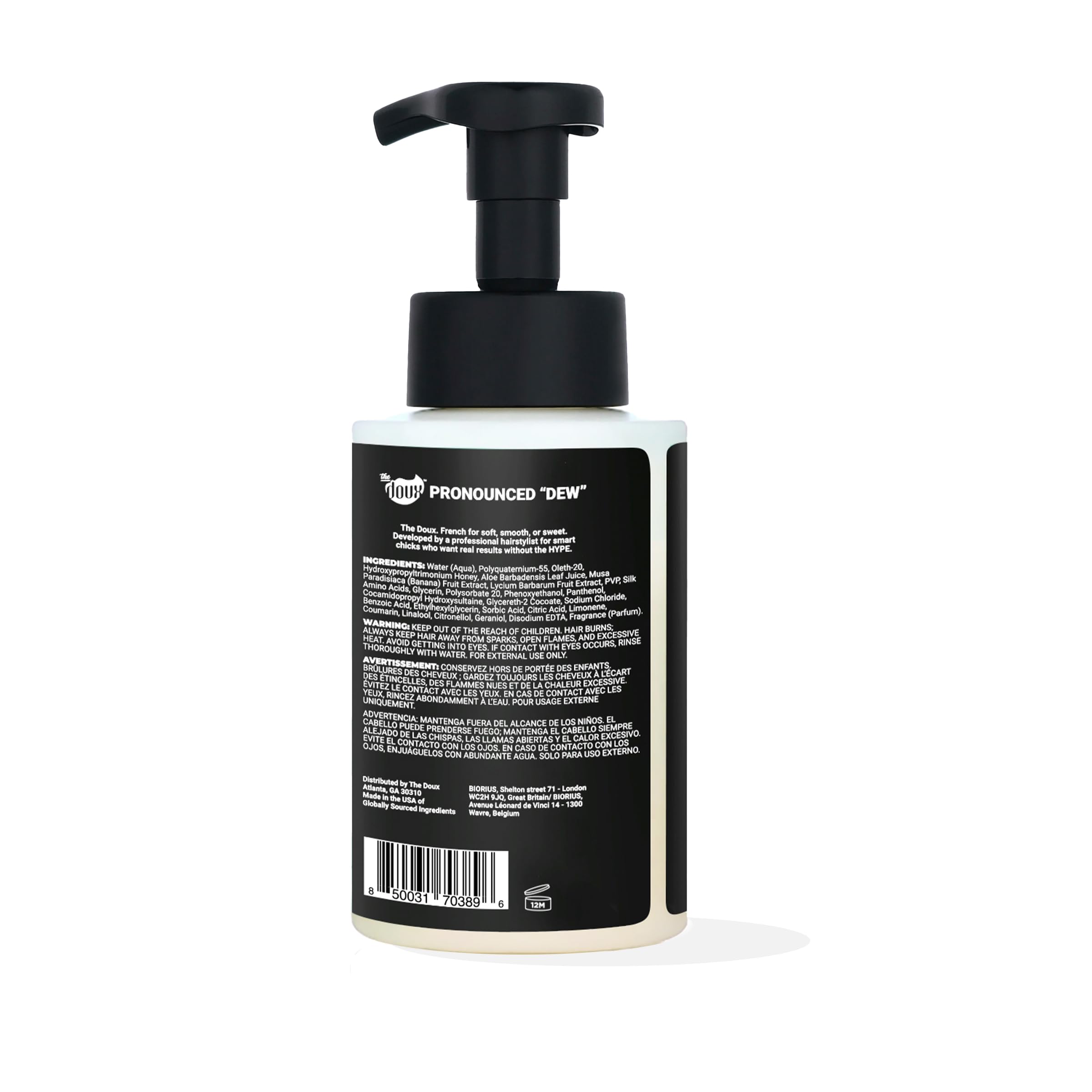 Chief Rocka Xtreme Moisture Mousse for Curly Hair by The Doux – Hold, Frizz Control & Shine (8oz)