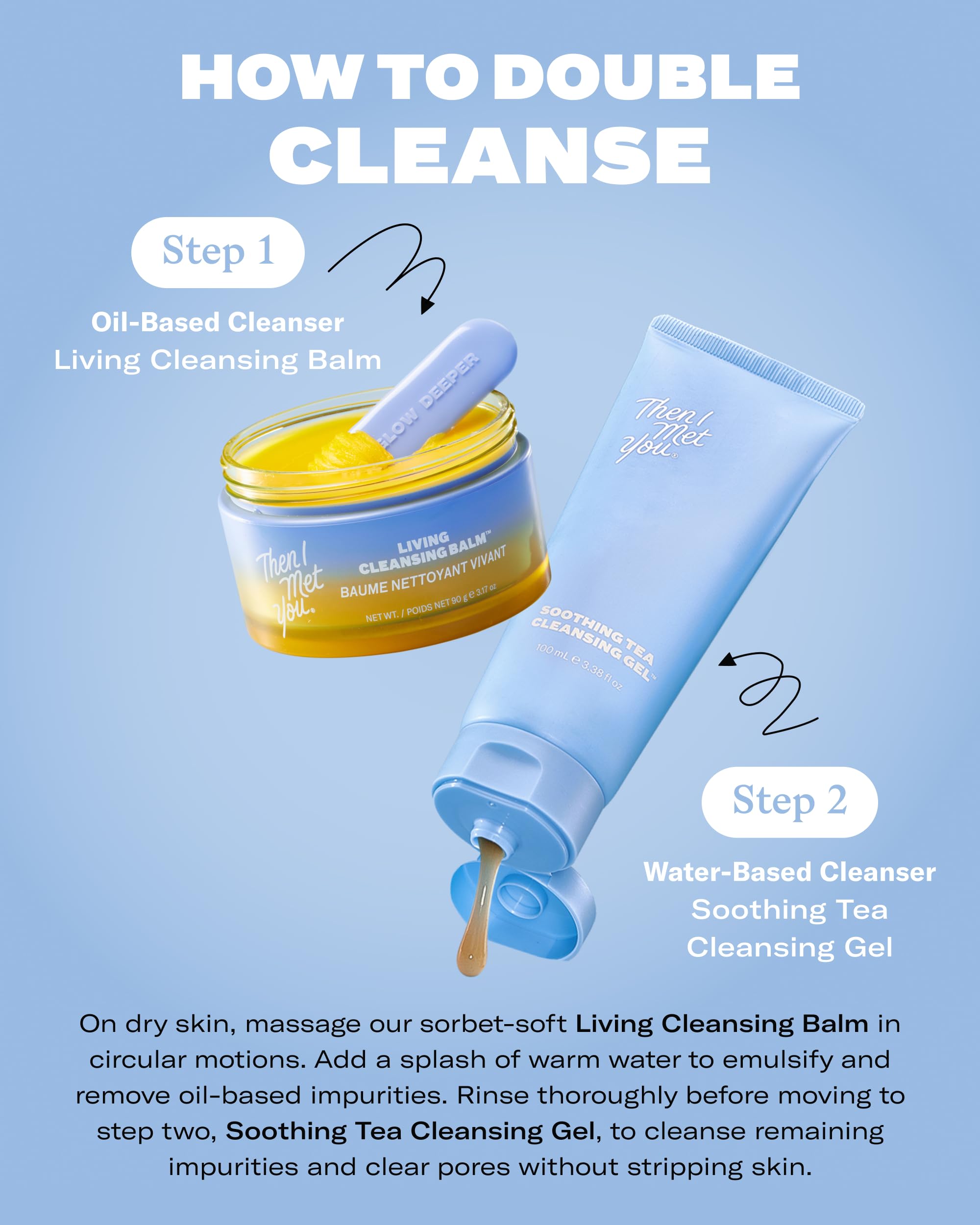 Then I Met You Living Cleansing Balm – Melt Makeup & Sunscreen, No Residue