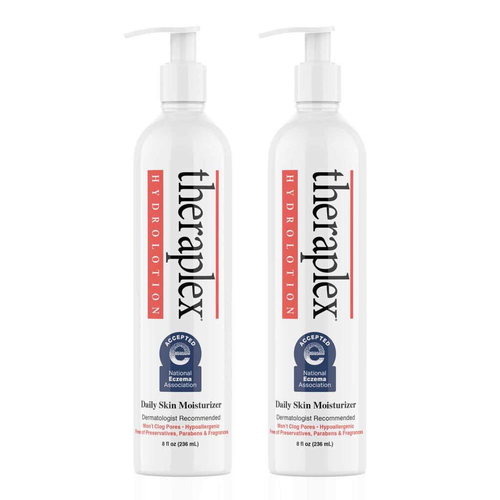 Theraplex Hydrolotion – Dermatologist-Recommended Eczema Lotion, 2 Pack, 24-Hour Hydration