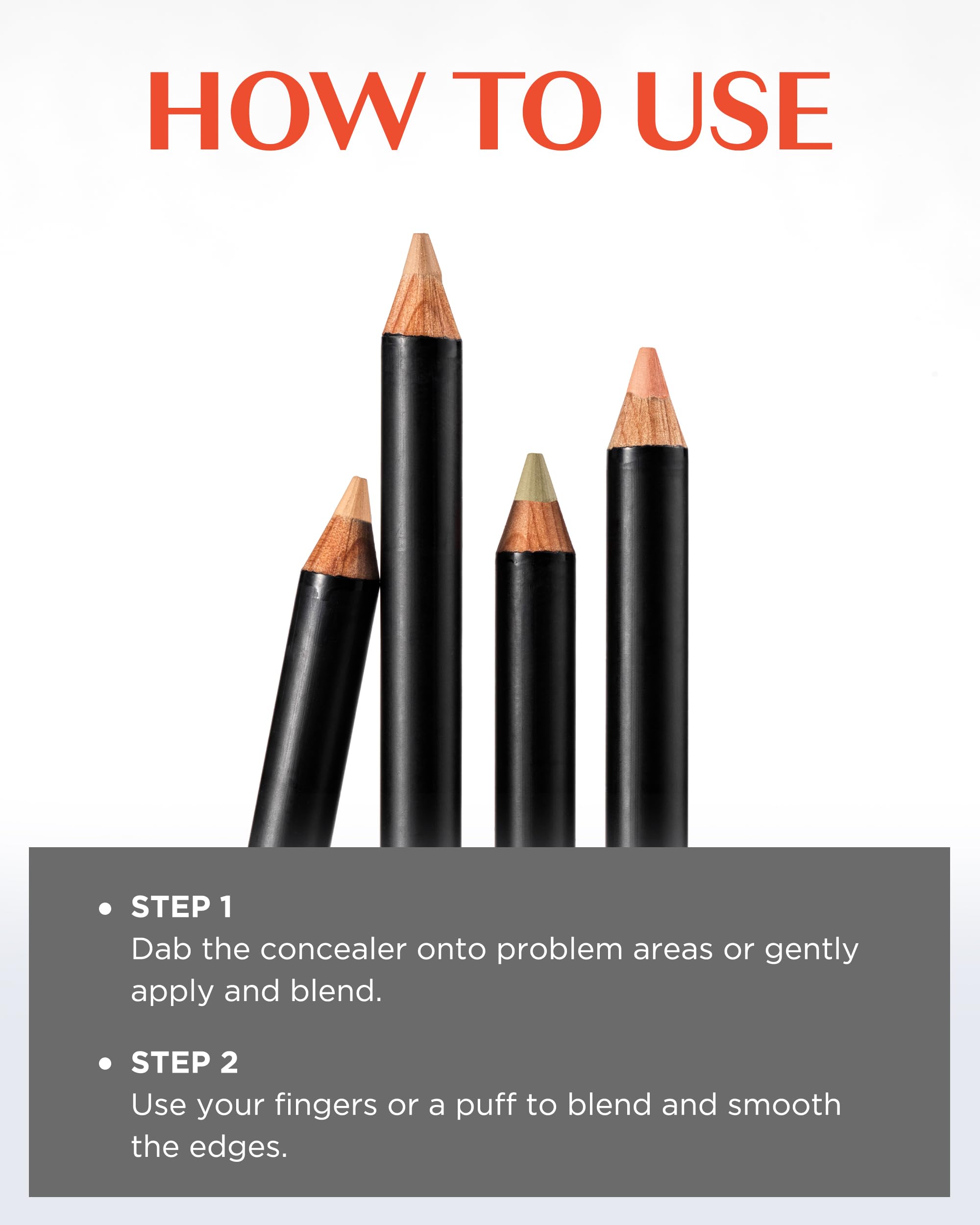 THESAEM Cover Perfection Concealer Pencil with Sharpener | Salmon Beige 1.4g