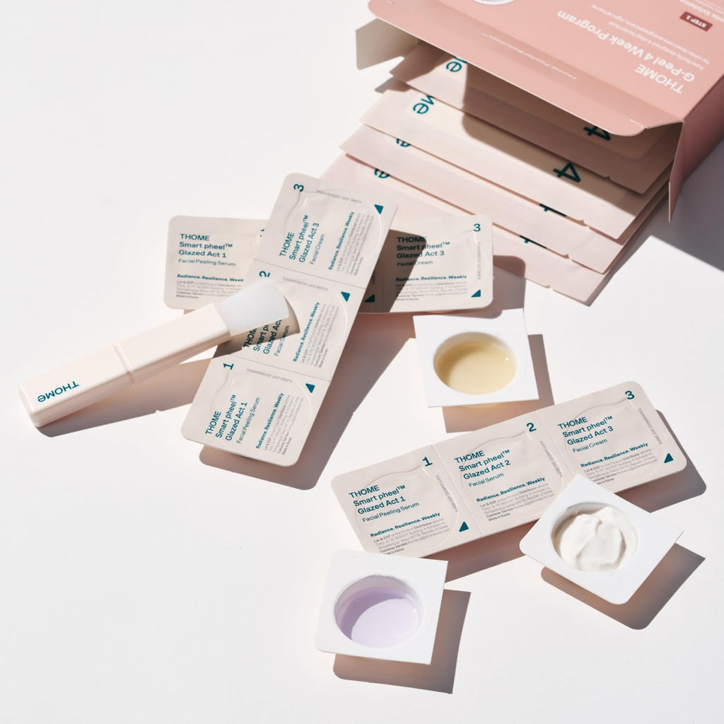THOME G-Peel 4-Week Kit: Hydrating & Firming Korean Facial – Skin Cycling