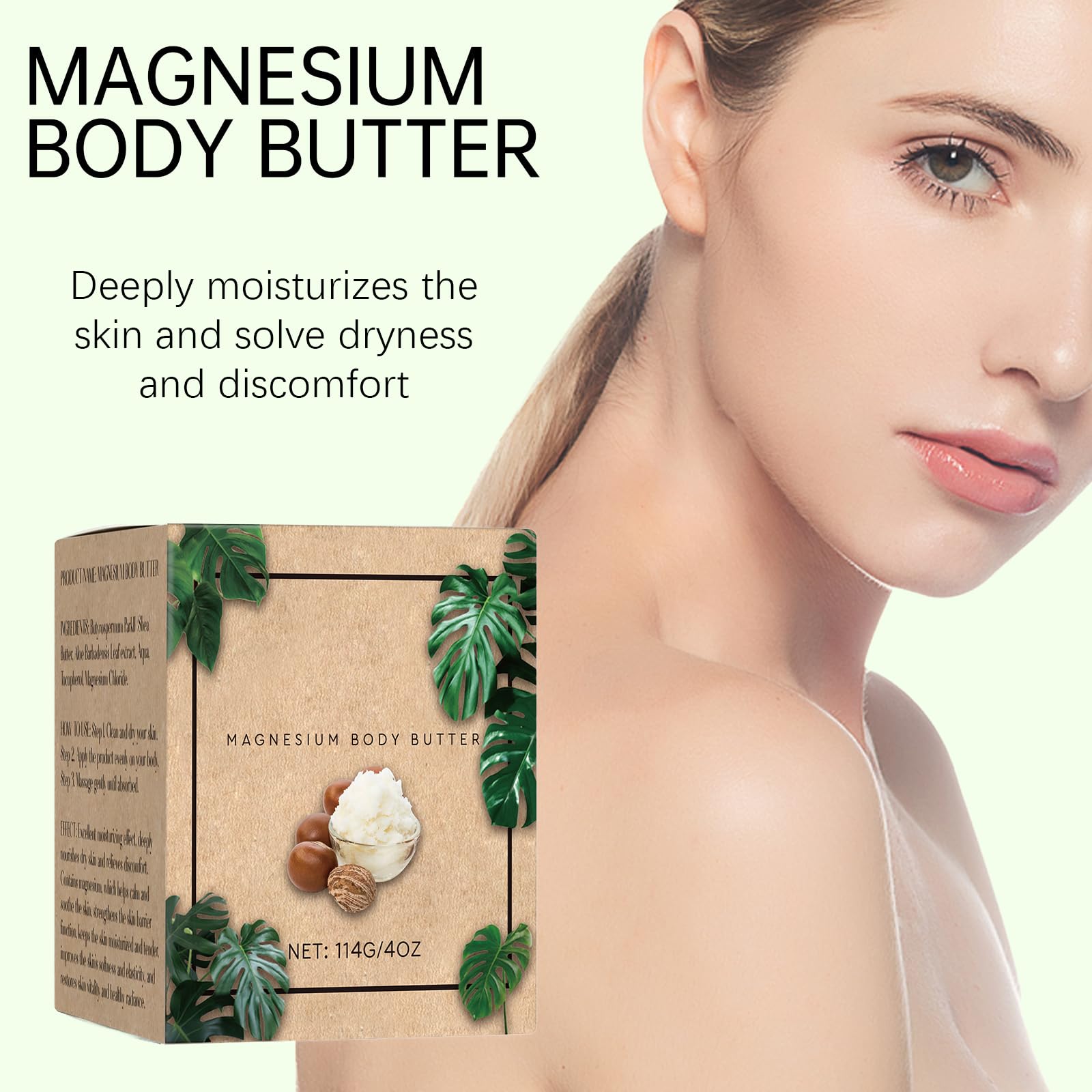 THUIOP Neuropathy Cream & Magnesium Body Butter – Deep Hydration for All Skin Types