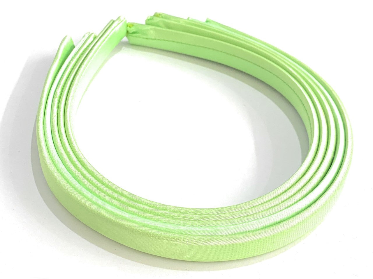 5 x 15mm Thick Plain Satin Headbands Pack School Girls Alice Hair Band DIY Headband Set UK