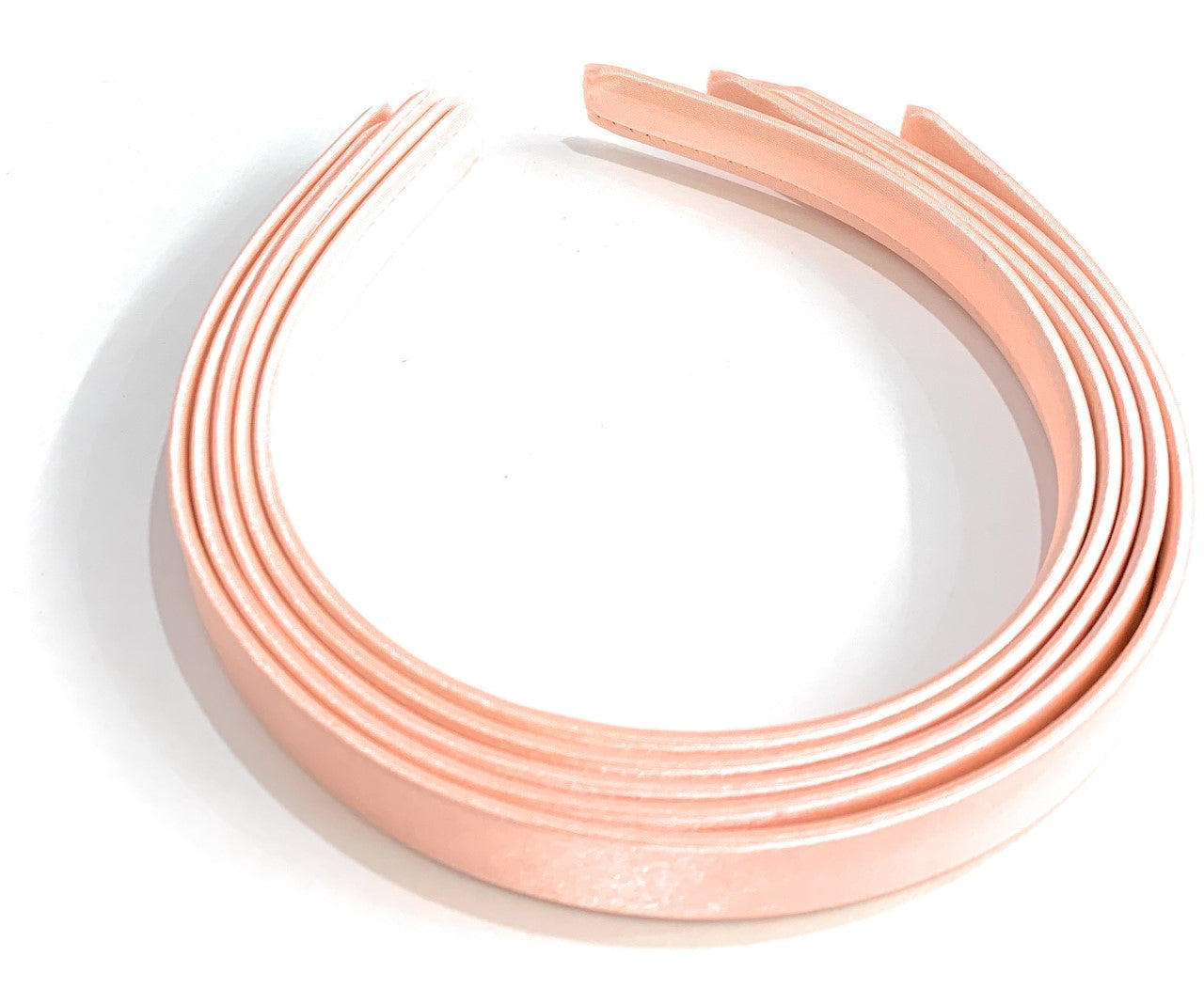 5 x 15mm Thick Plain Satin Headbands Pack School Girls Alice Hair Band DIY Headband Set UK