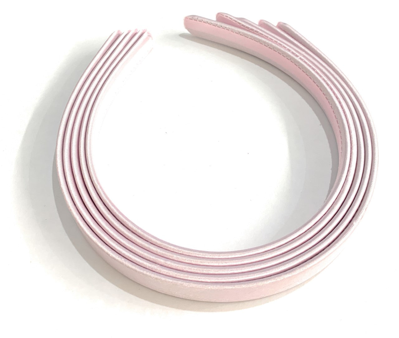 5 x 15mm Thick Plain Satin Headbands Pack School Girls Alice Hair Band DIY Headband Set UK
