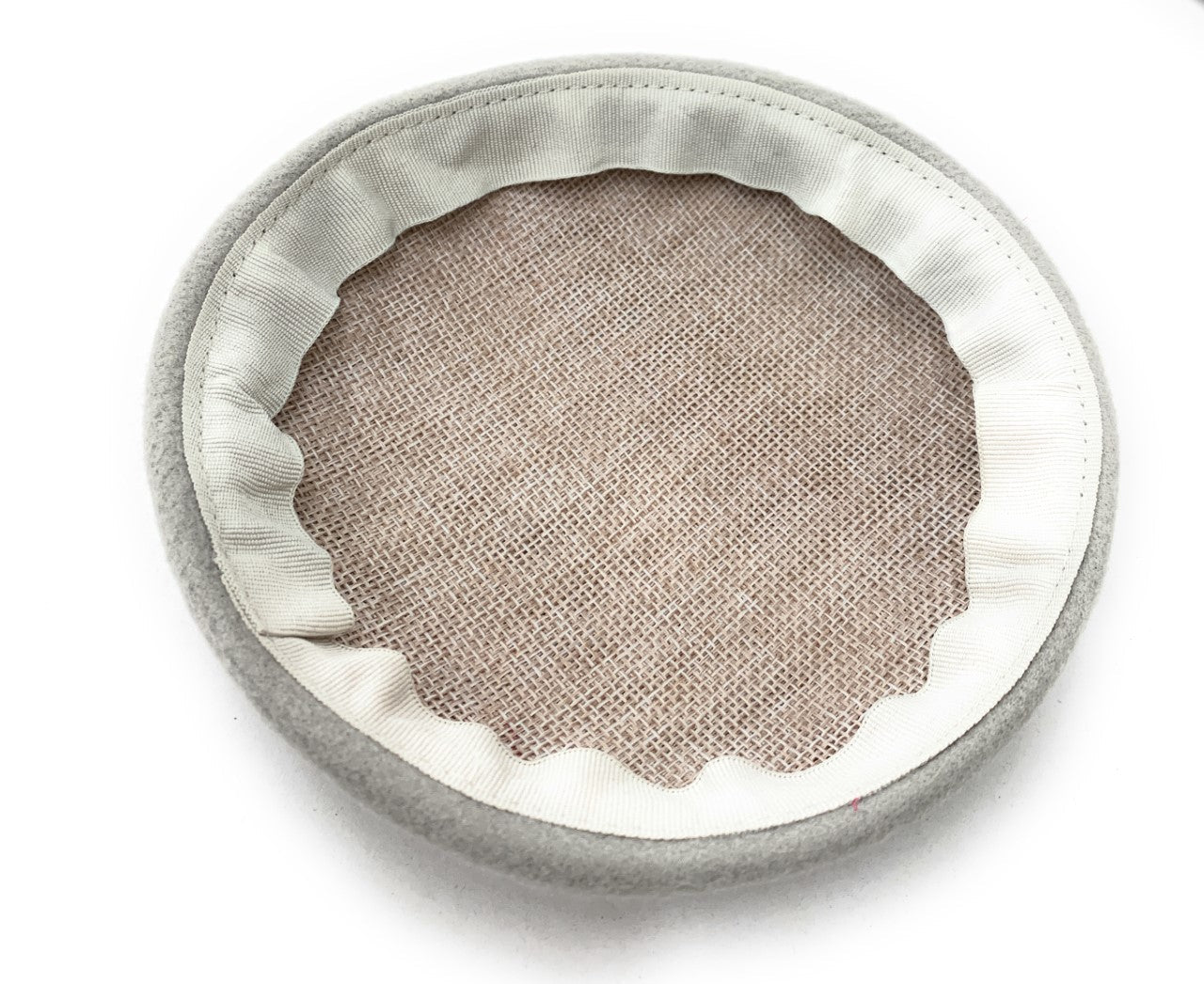 Quality Round Sinamay Felt Fascinator Base Pillbox Hat DIY Supplies Wholesale UK