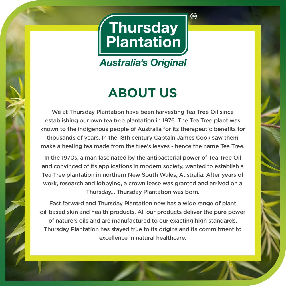 Thursday Plantation Tea Tree Face Cream – Hydrates and Maintains Clear Skin