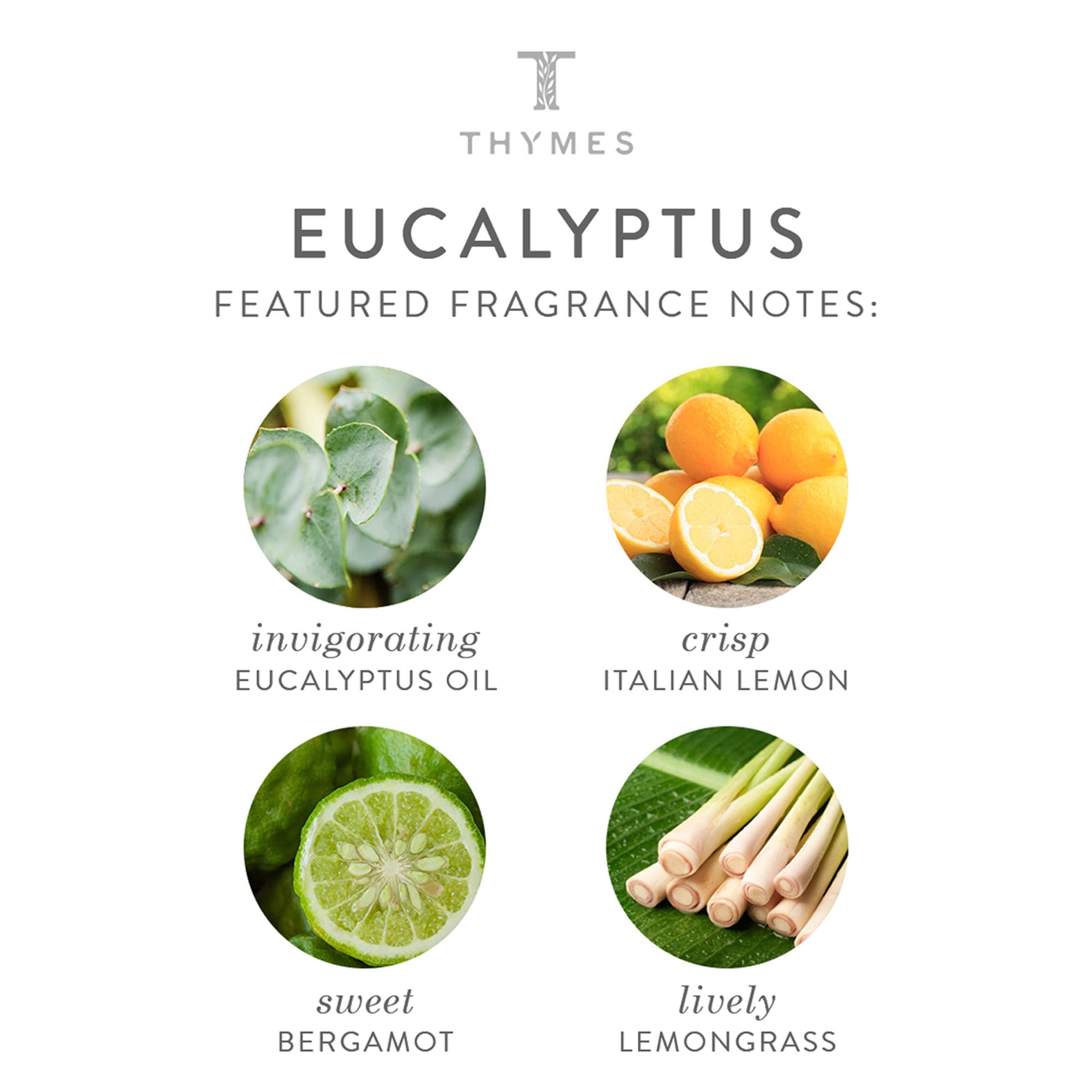 Thymes Hand Cream – Eucalyptus, 3 oz | Deep Moisturizing, Cruelty-Free