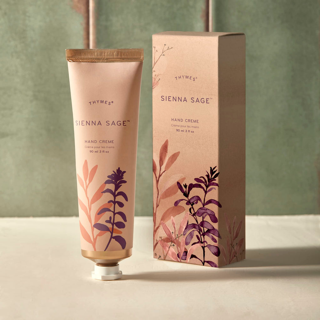 Thymes Sienna Sage Hand Cream – Nourishing Hand Moisturizer (3 oz)