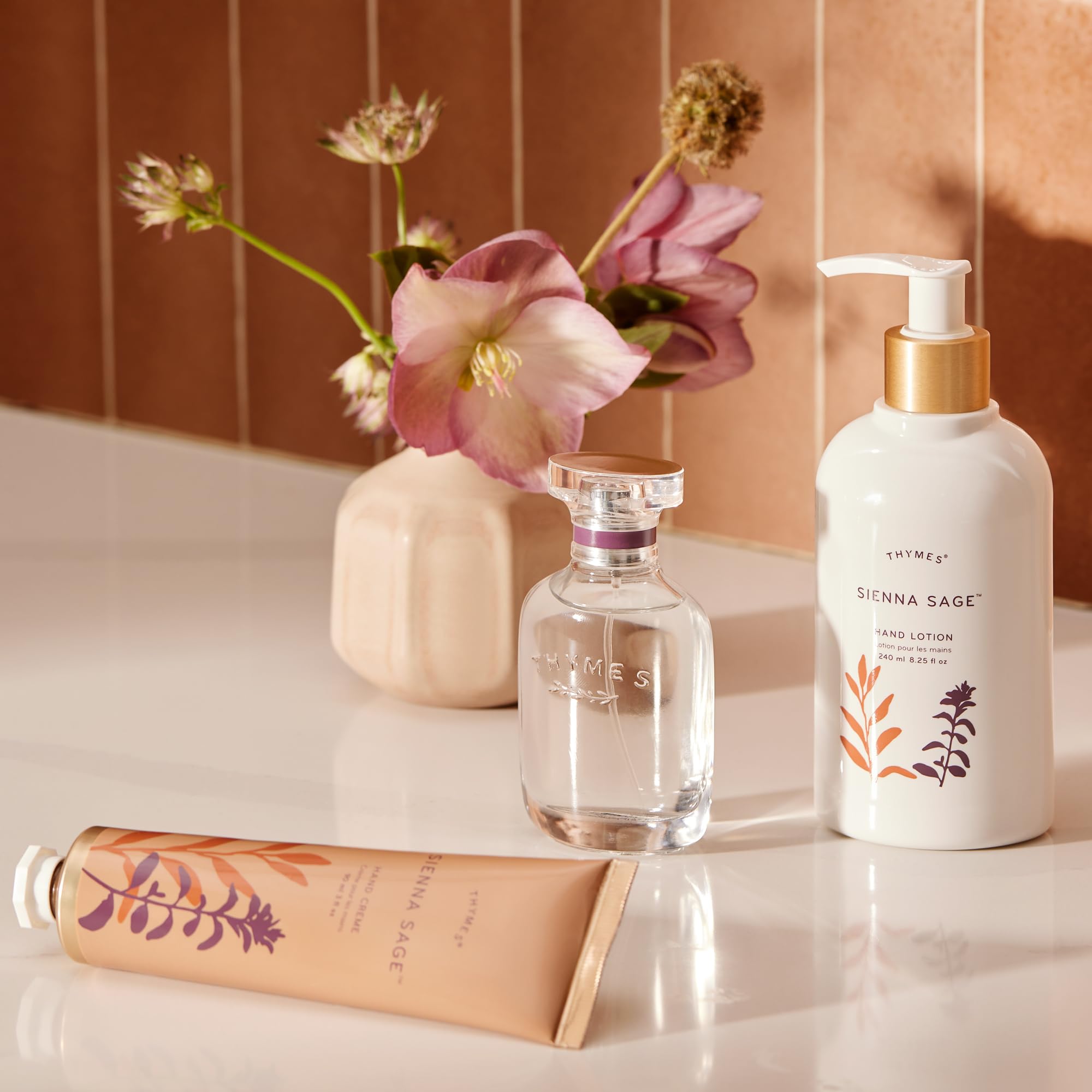 Thymes Sienna Sage Hand Cream – Nourishing Hand Moisturizer (3 oz)