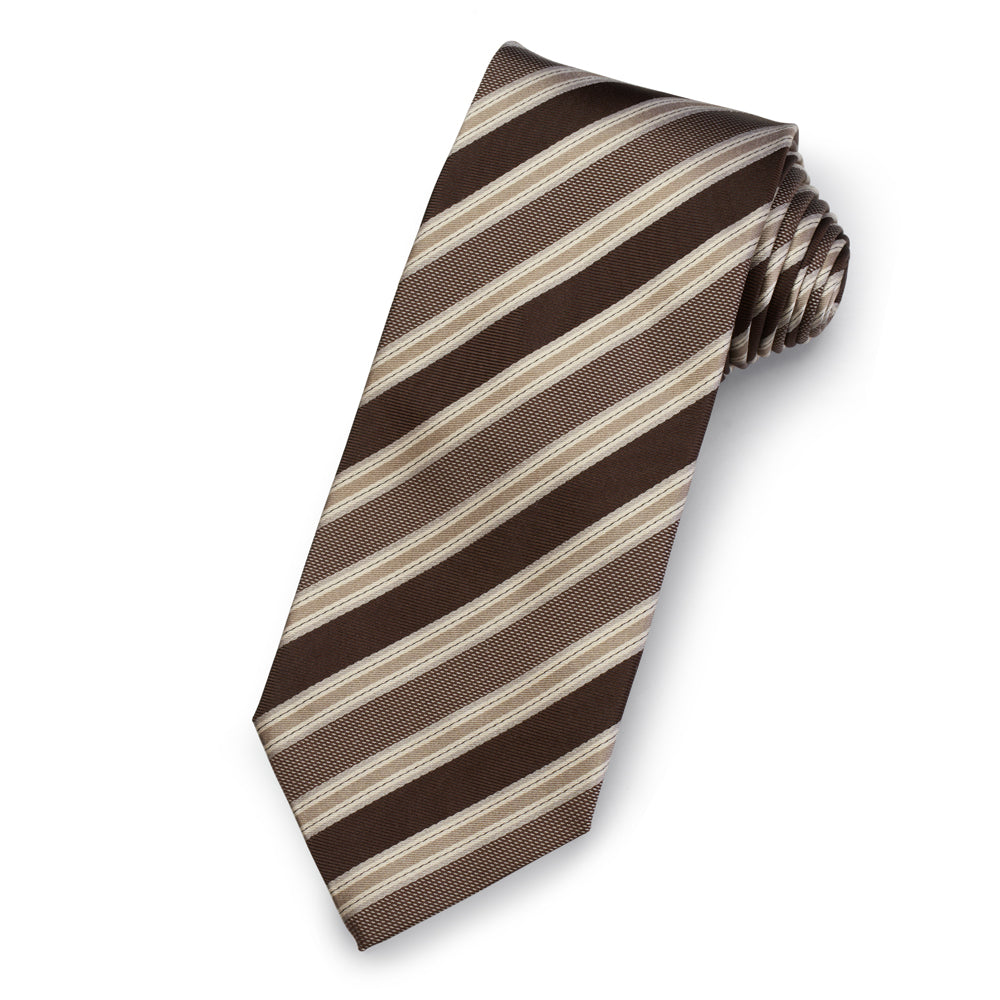 The Arundel Silk Stripe Tie