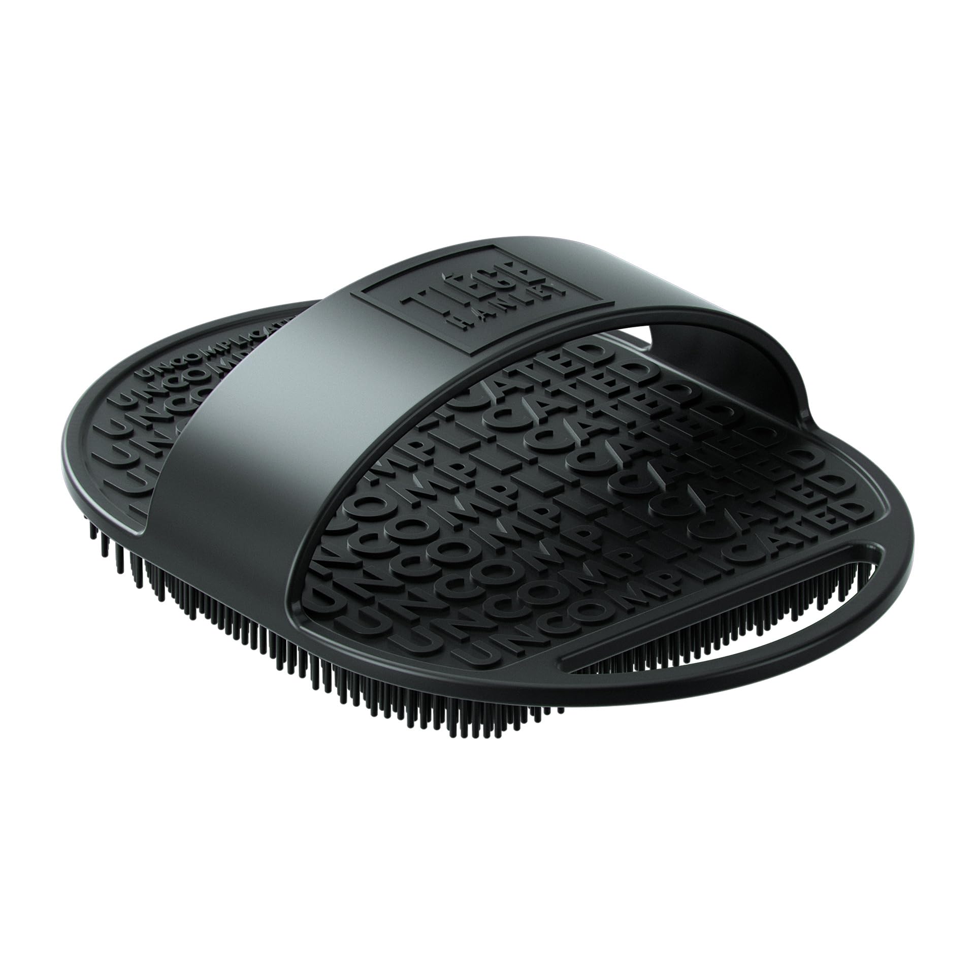 Tiege Hanley Silicone Body Scrubber – Gentle Exfoliation for Face & Body, Ergonomic Non-Slip Handle