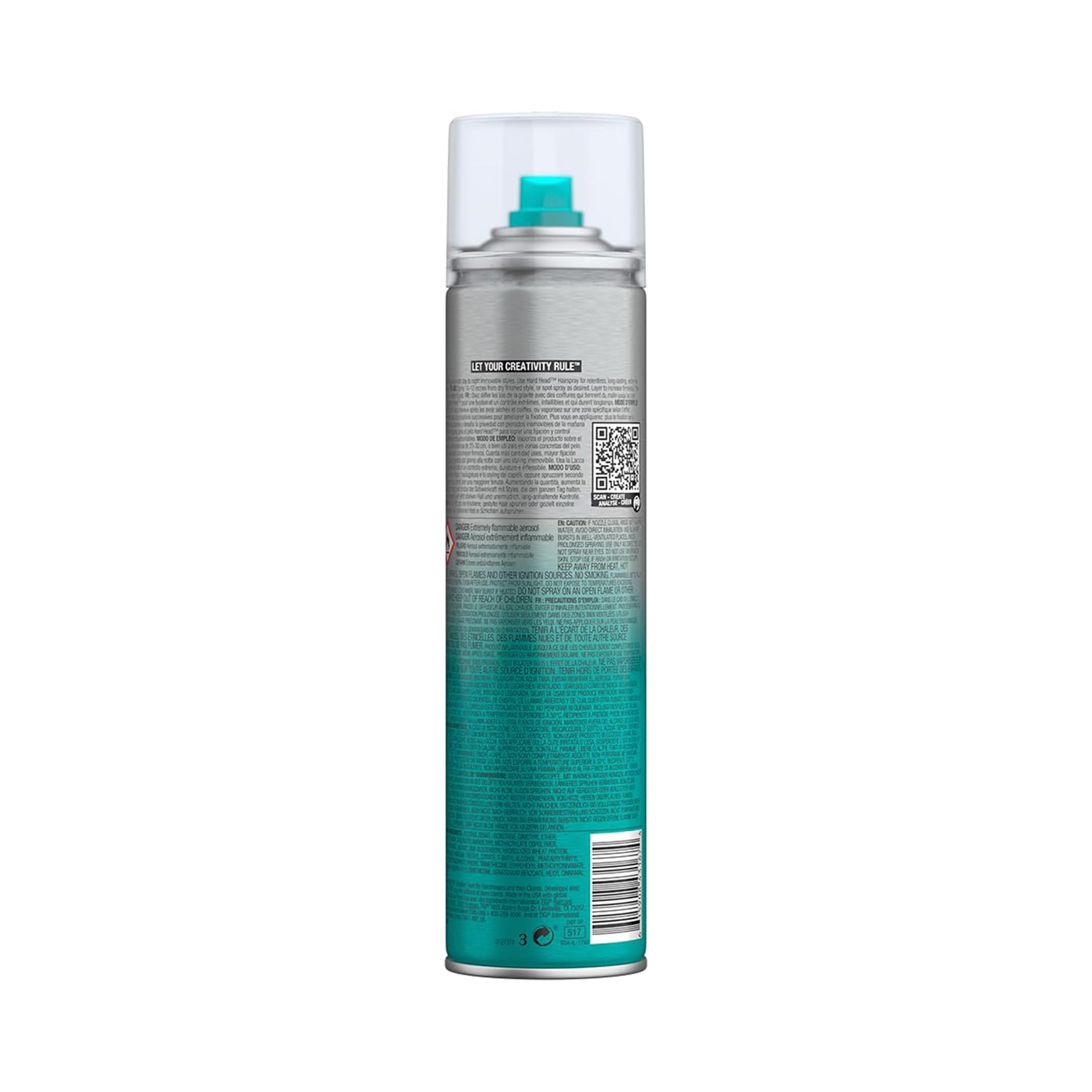 TIGI Bed Head Head Hard Hold Hair Spray 385ml | Extra-Strong Hold & Quick-Drying Finish